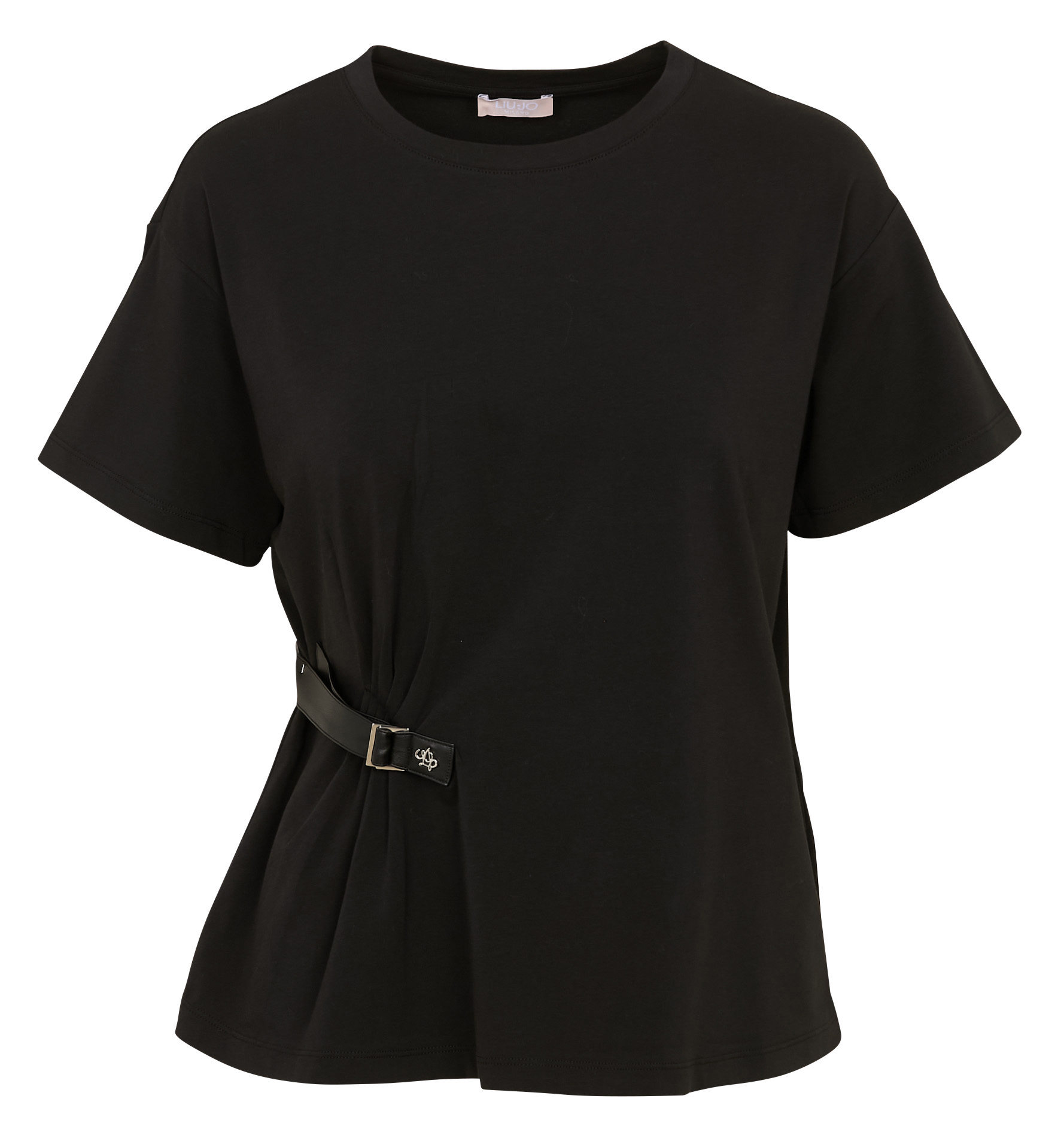 Jacksonville - T-Shirt mit Rundhalsausschnitt aus Baumwoll-Mix LIU JO Schwarz