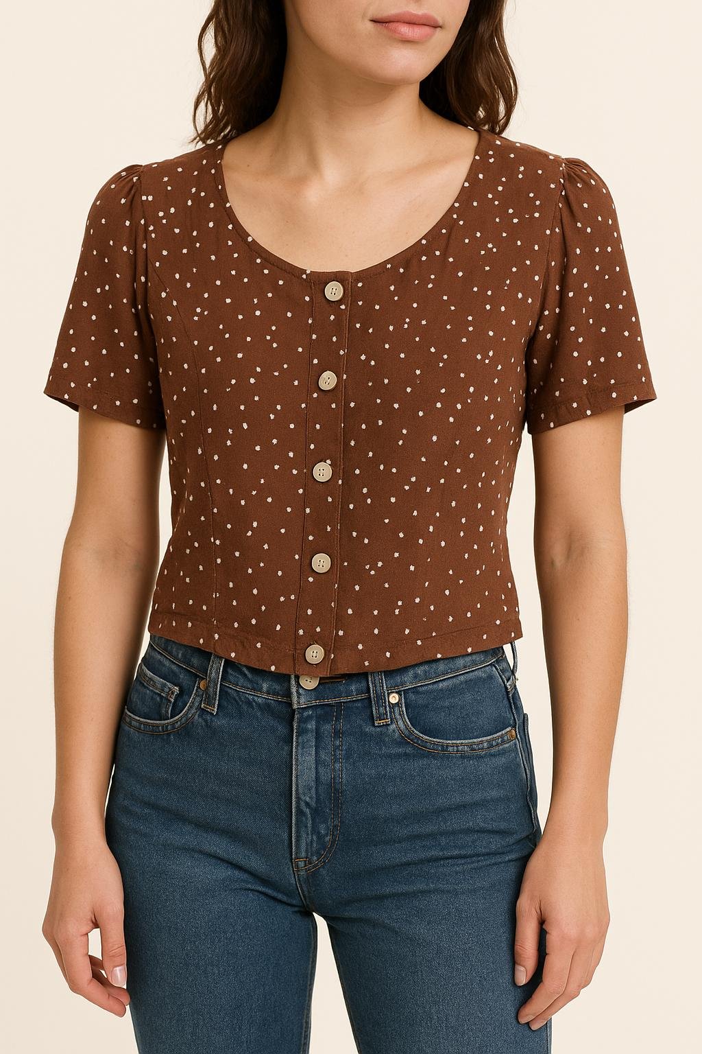 Shirt ROUJE - Seconde Main Brown