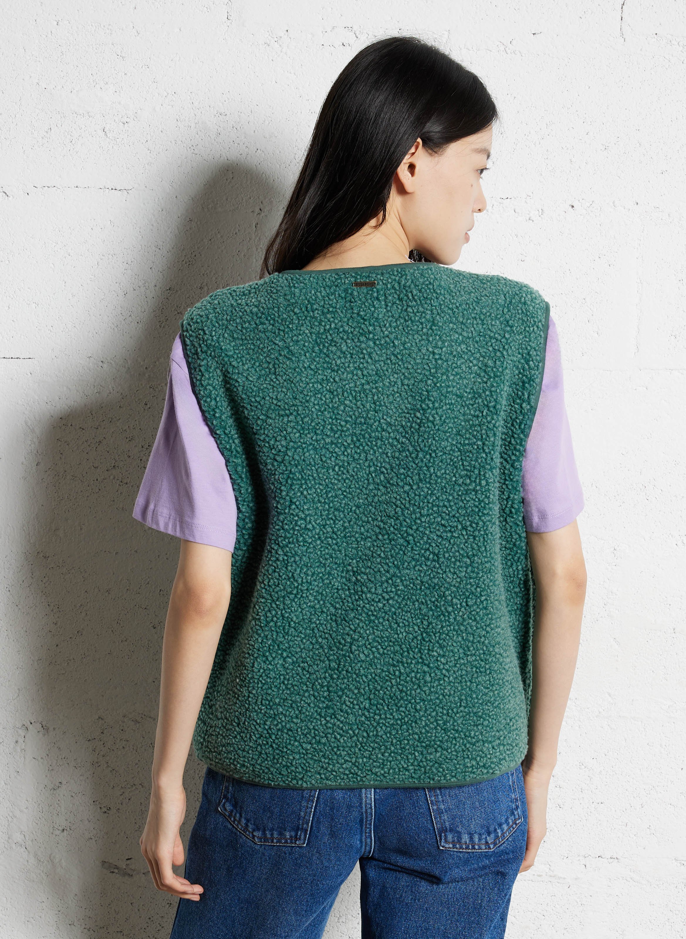 Gilet sans manches droit  BILLABONG Vert