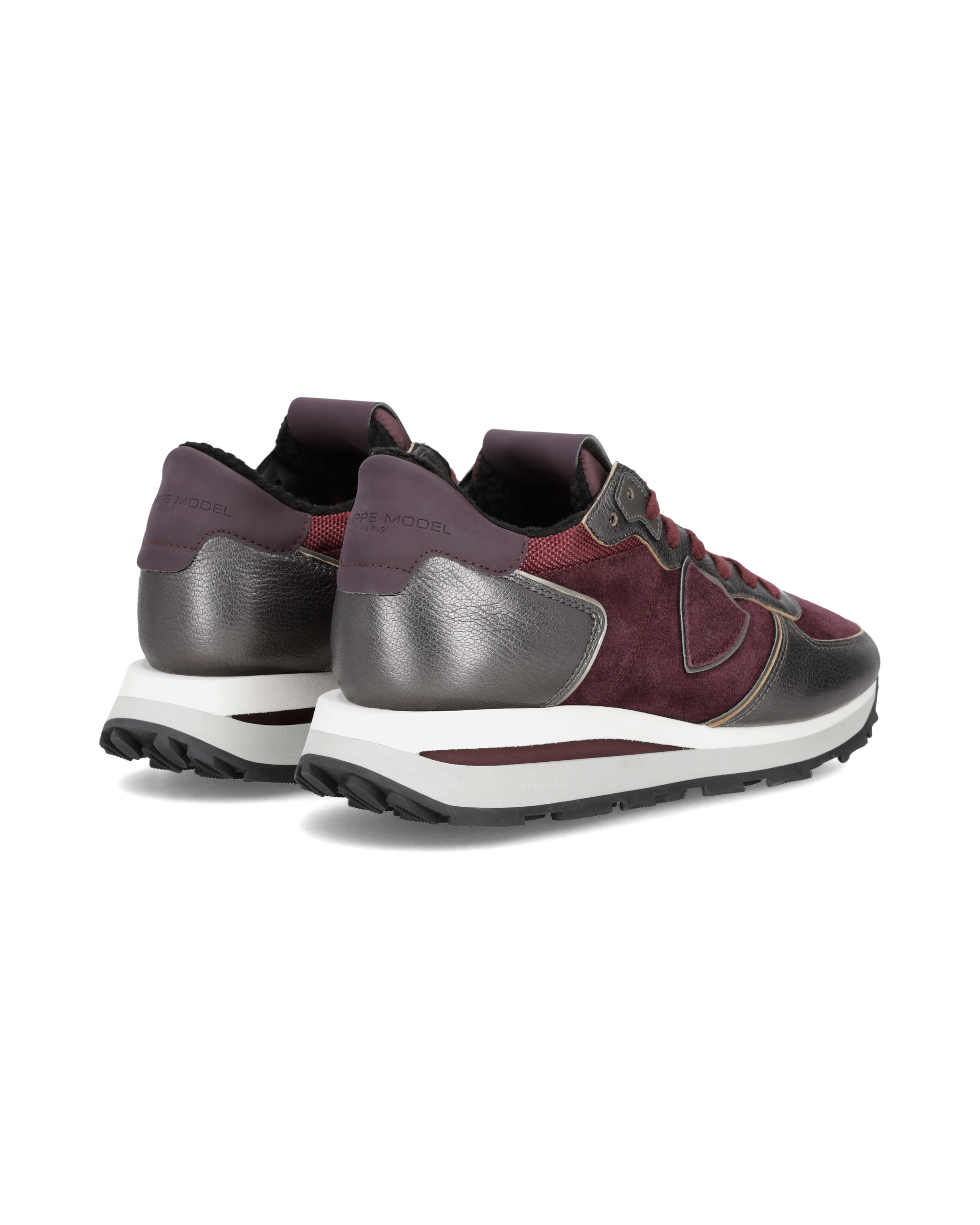 High-top running sneakers PHILIPPE MODEL Red