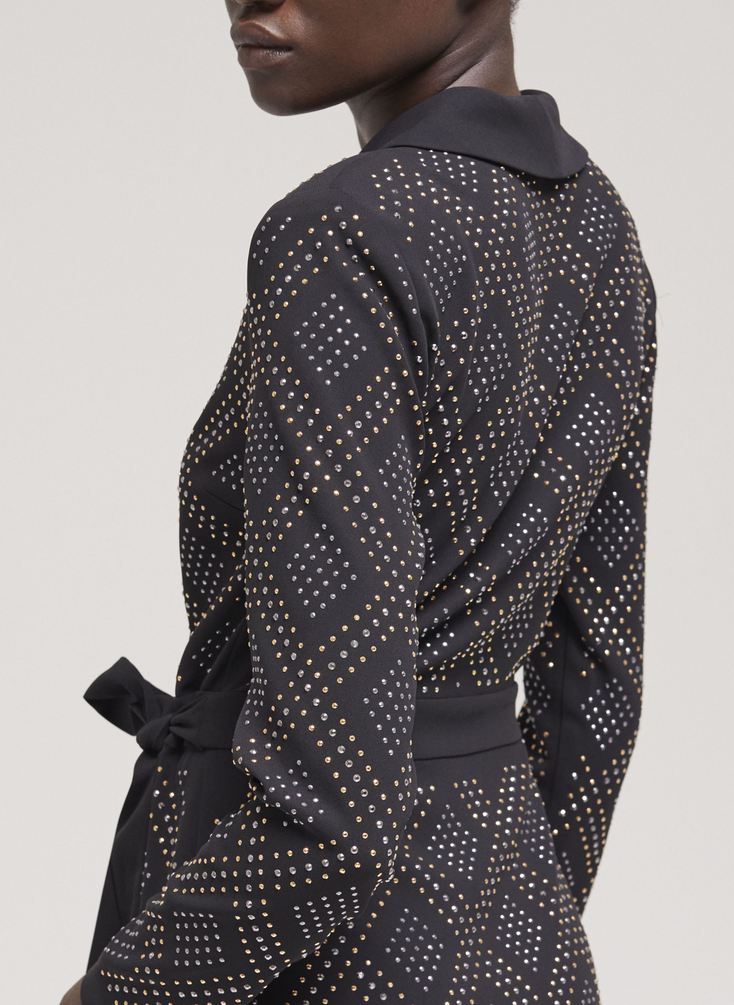 Robe courte portefeuille THE KOOPLES Noir