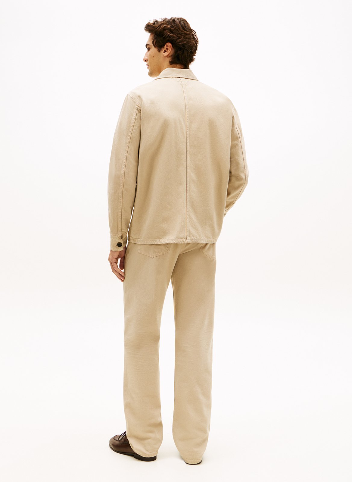 Klassische Jeansjacke TOMMY HILFIGER Khaki