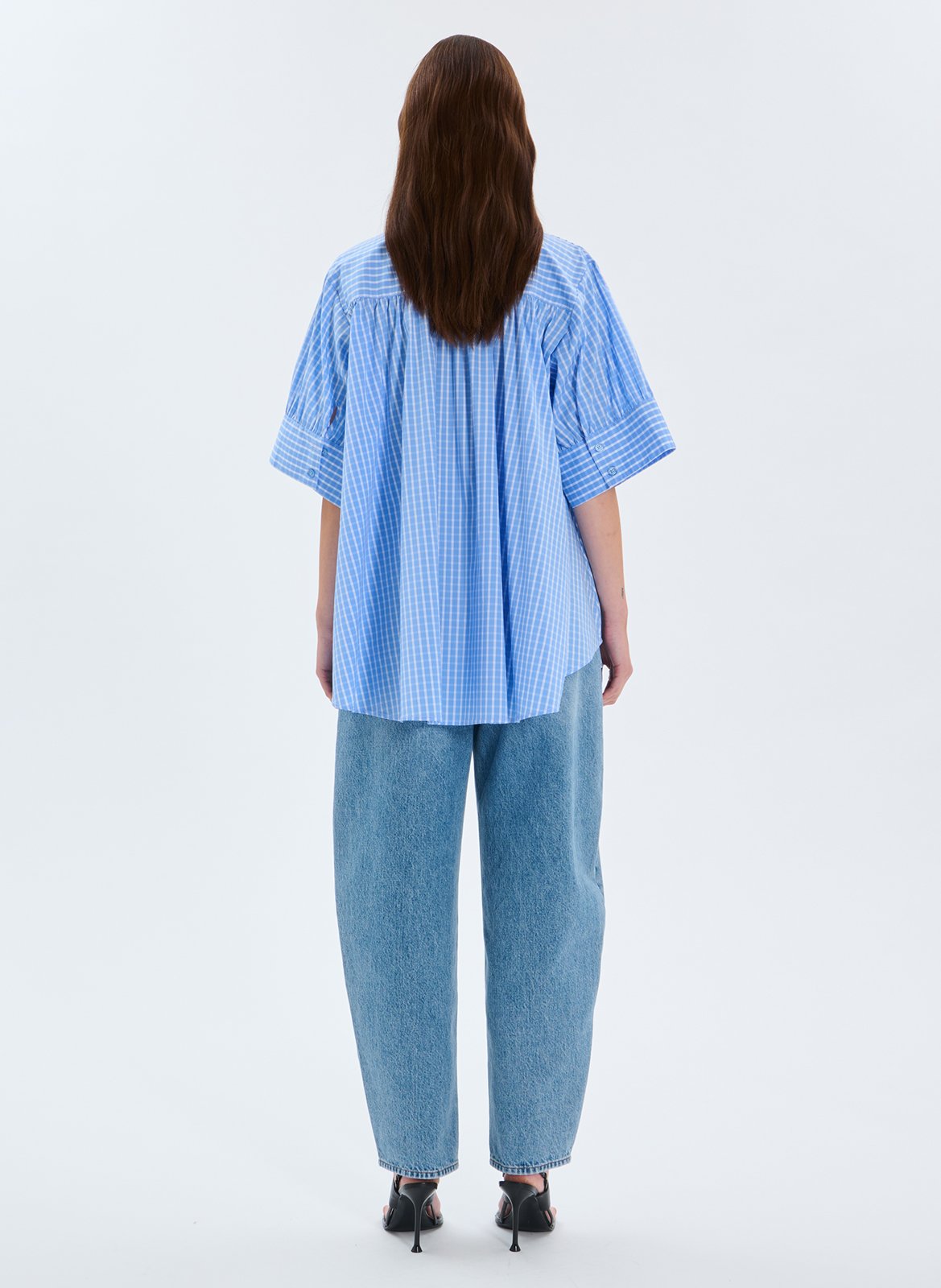 Chemise col classique à rayures ZAPA Bleu