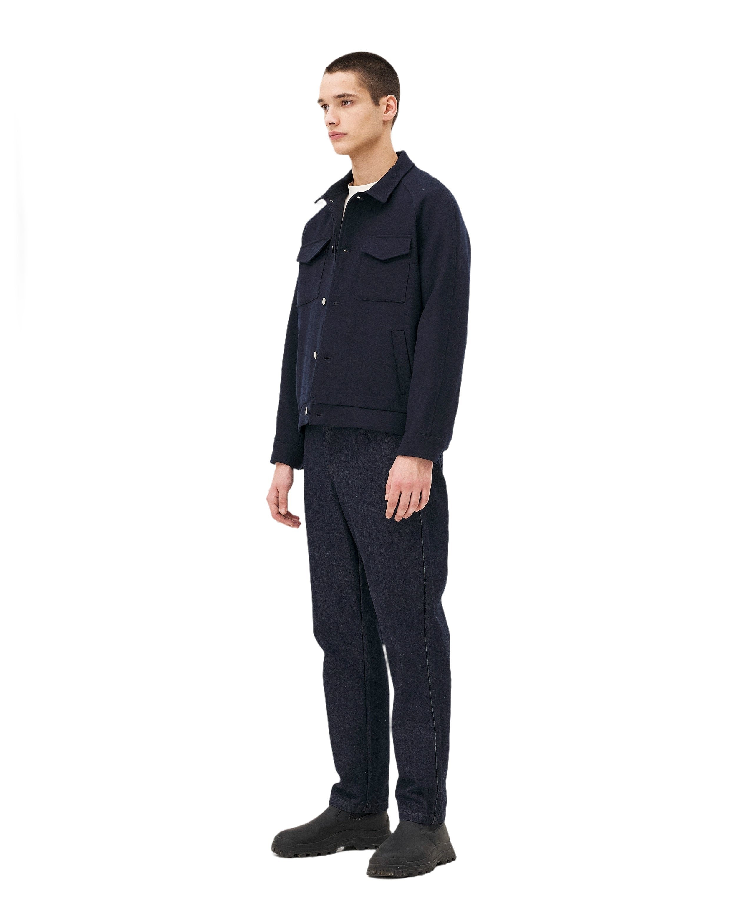 Raglan jacket Palma Navy Noyoco Blue