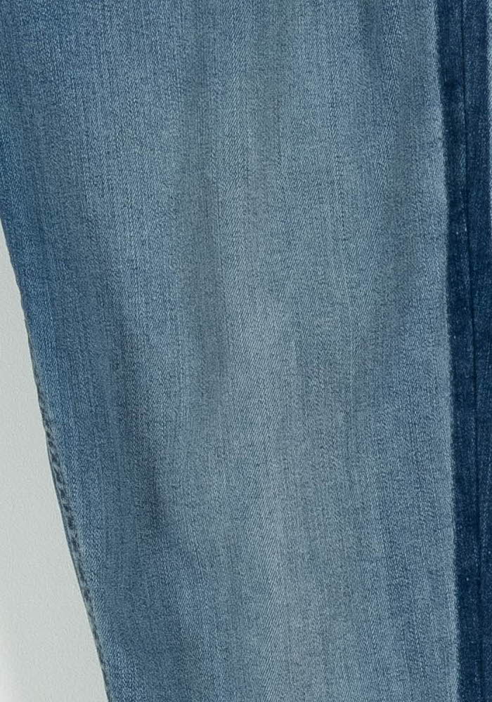 Cropped slim jeans with studs LEVI'S - Seconde main Blue