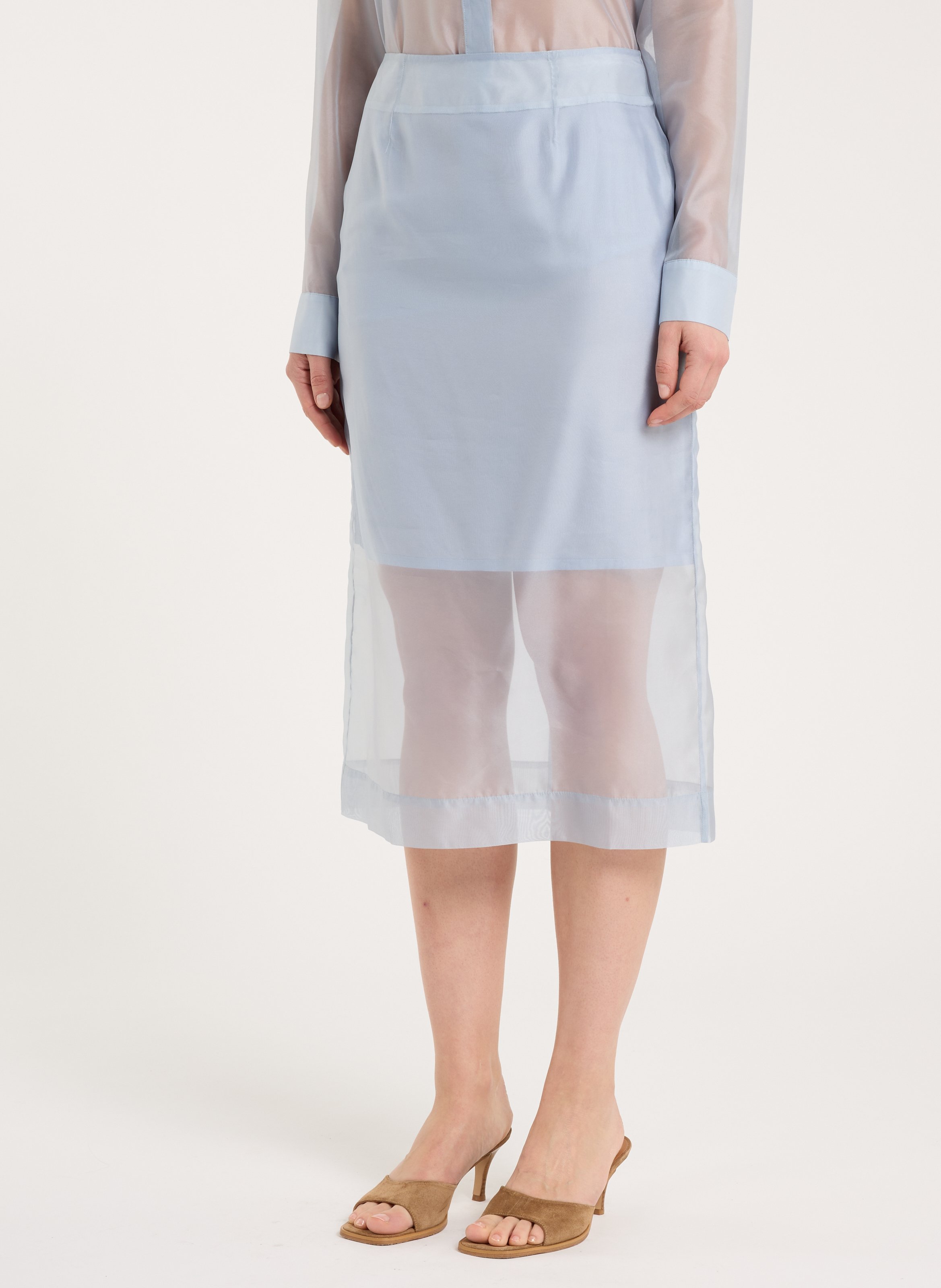 Halflange rok SAISON 1865 Blauw