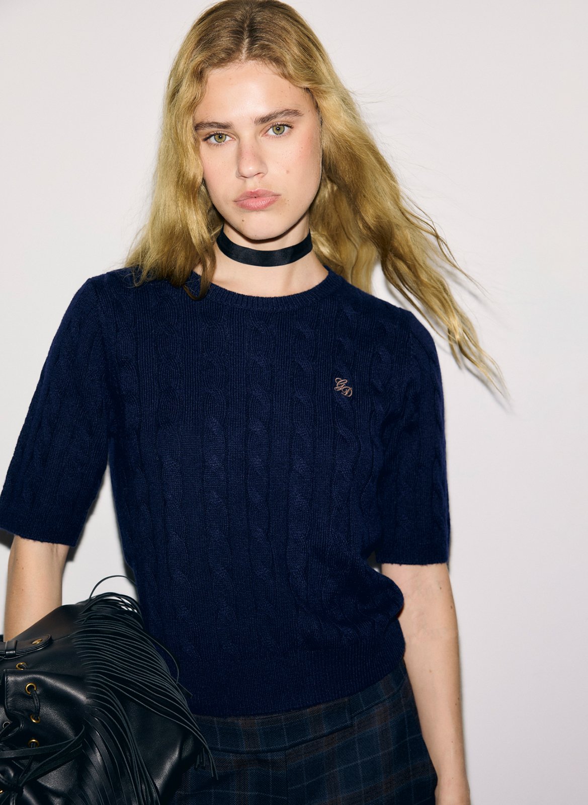 Pull en laine mélangée GERARD DAREL Bleu