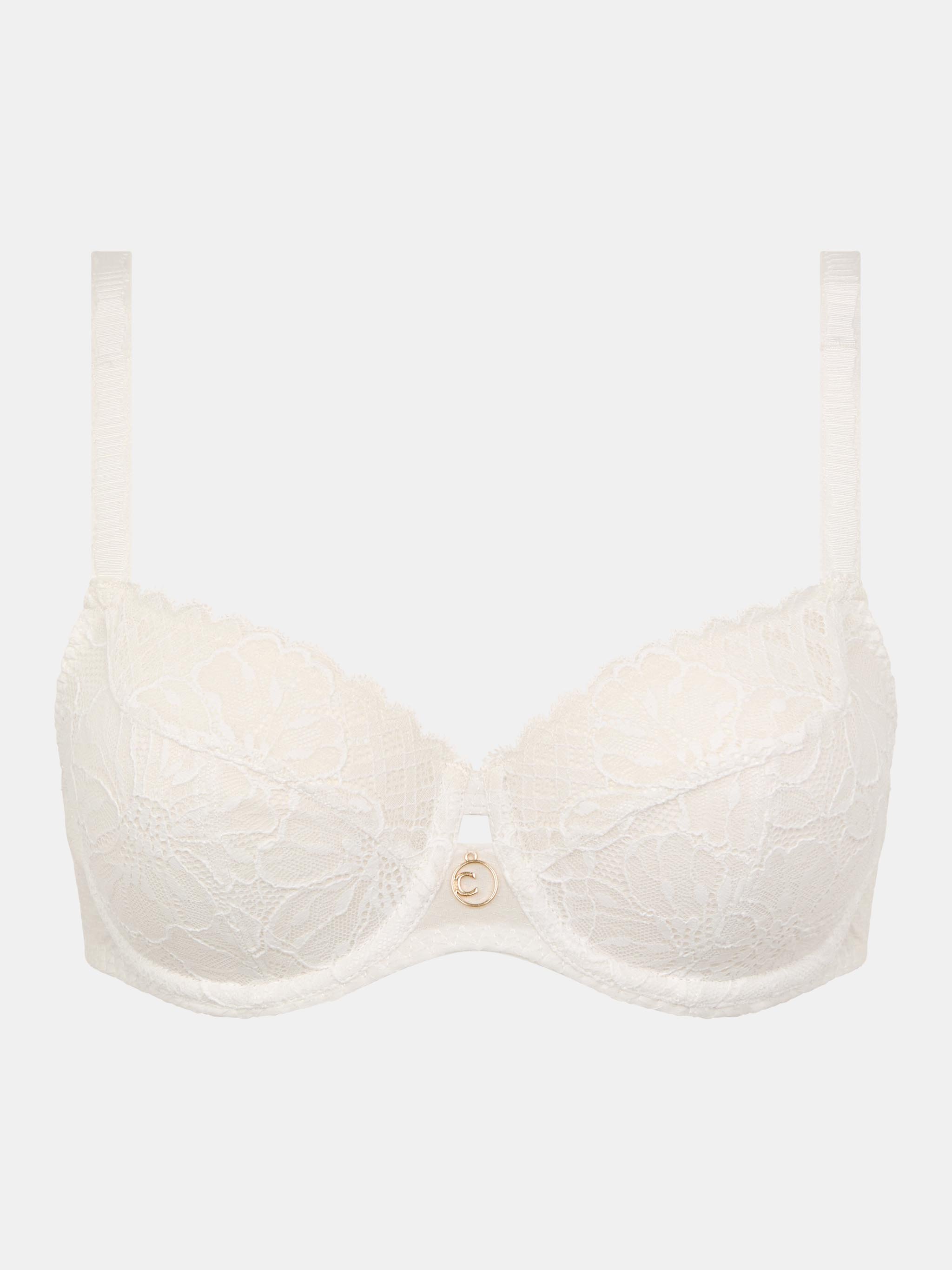 Full-cup bra CHANTELLE White