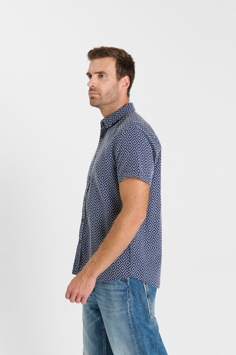 Buttoned shirt LE TEMPS DES CERISES Blue