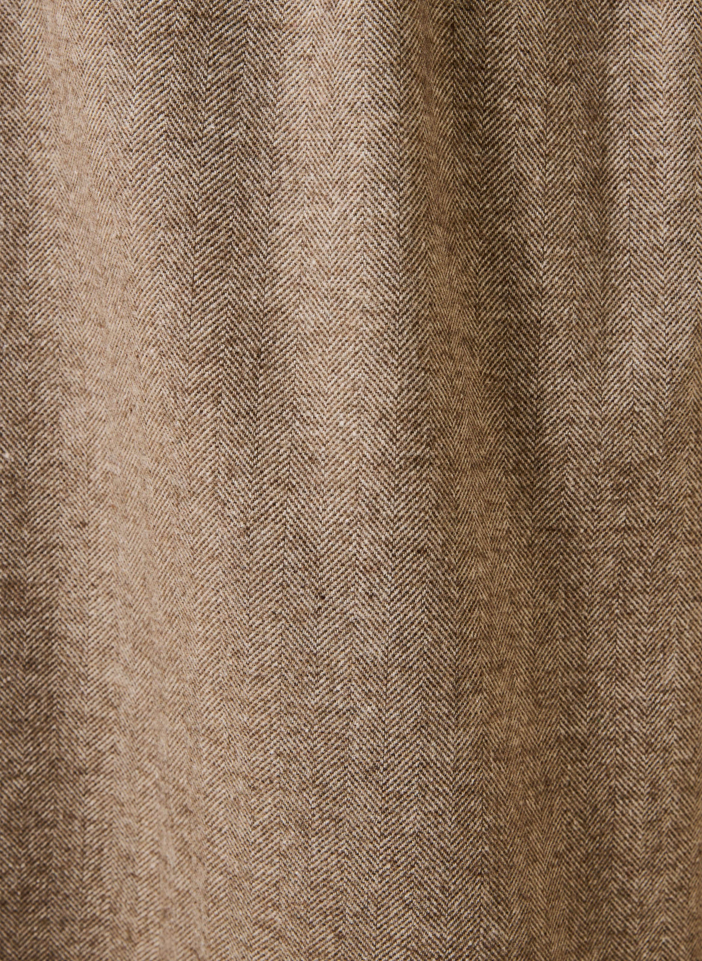 Tweed culotte trousers LA FEE MARABOUTEE Beige