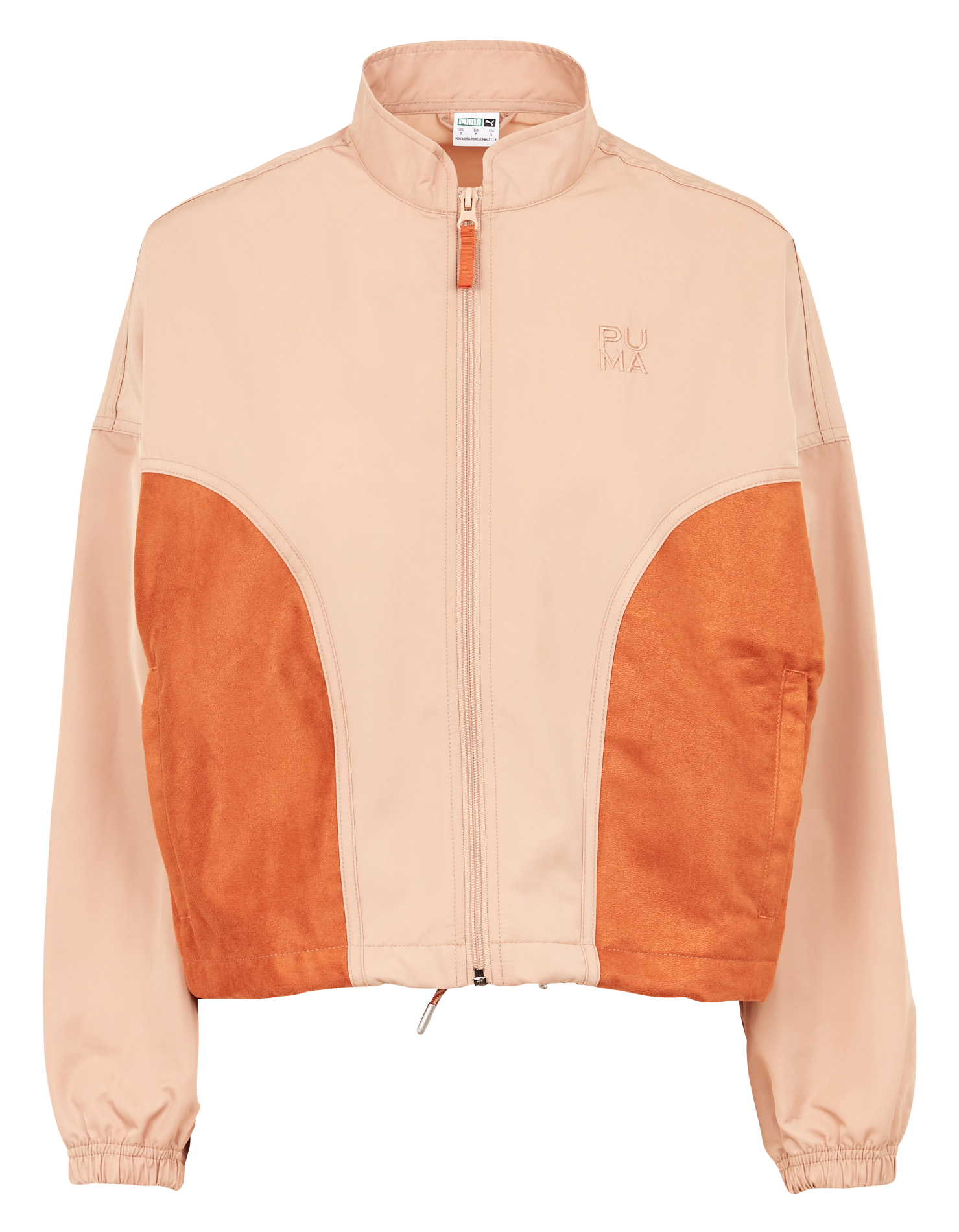 Veste de survêtement col montant  PUMA Orange