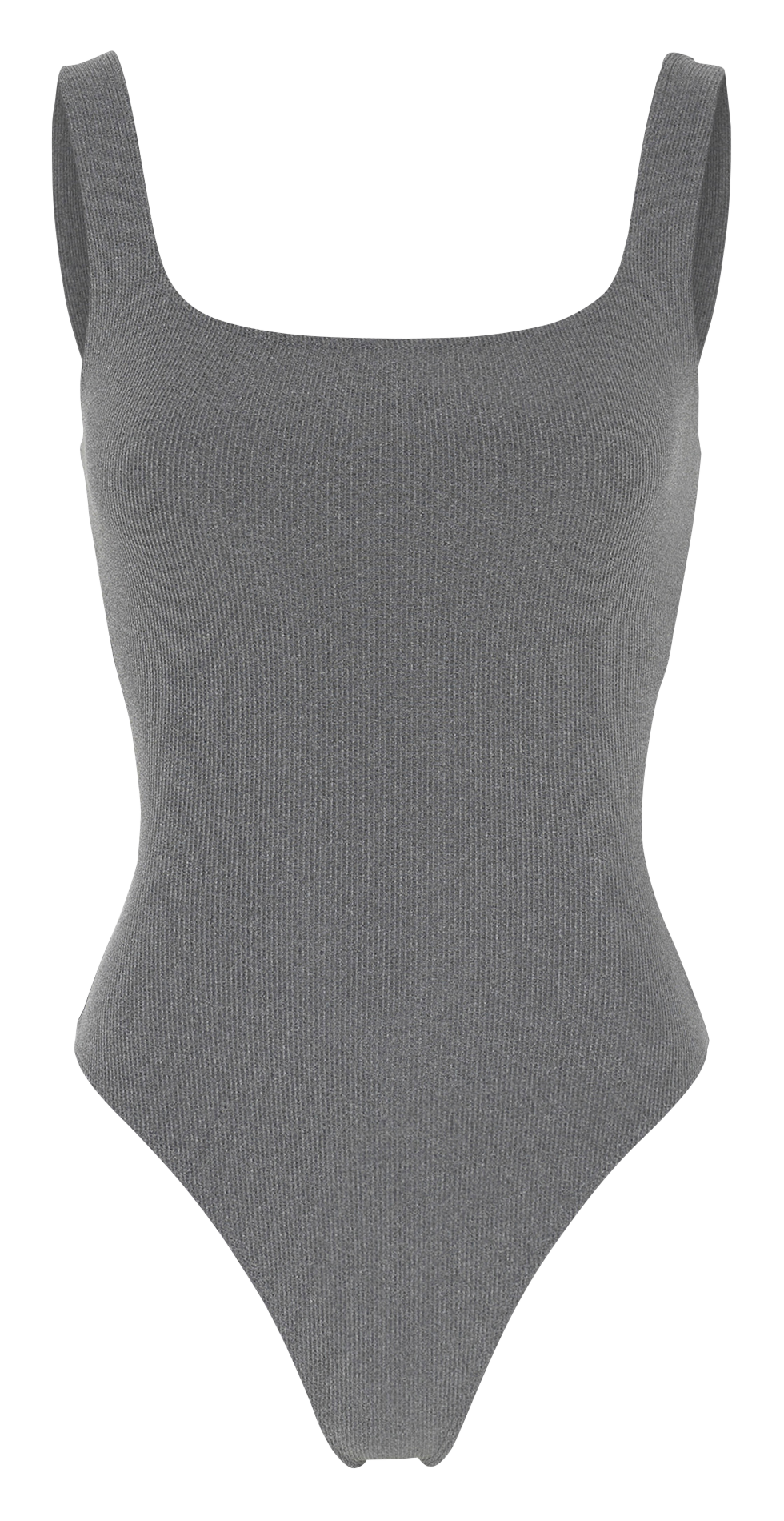 Ribbed sports bodysuit GIRLFRIEND COLLECTIVE Grey
