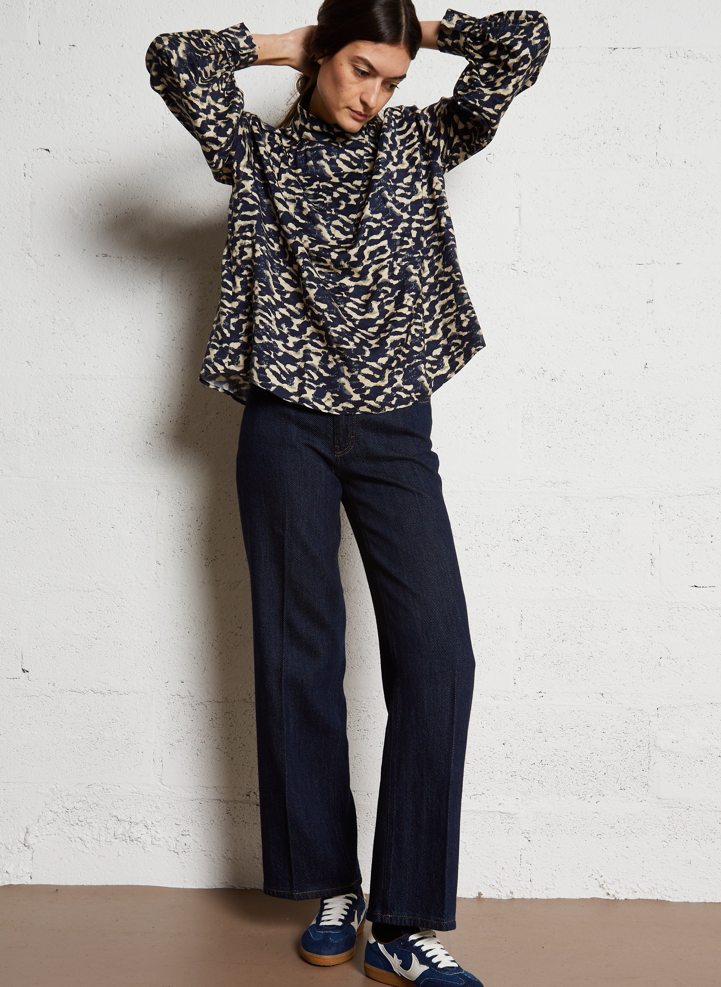 Jean droit LAB DIP Bleu