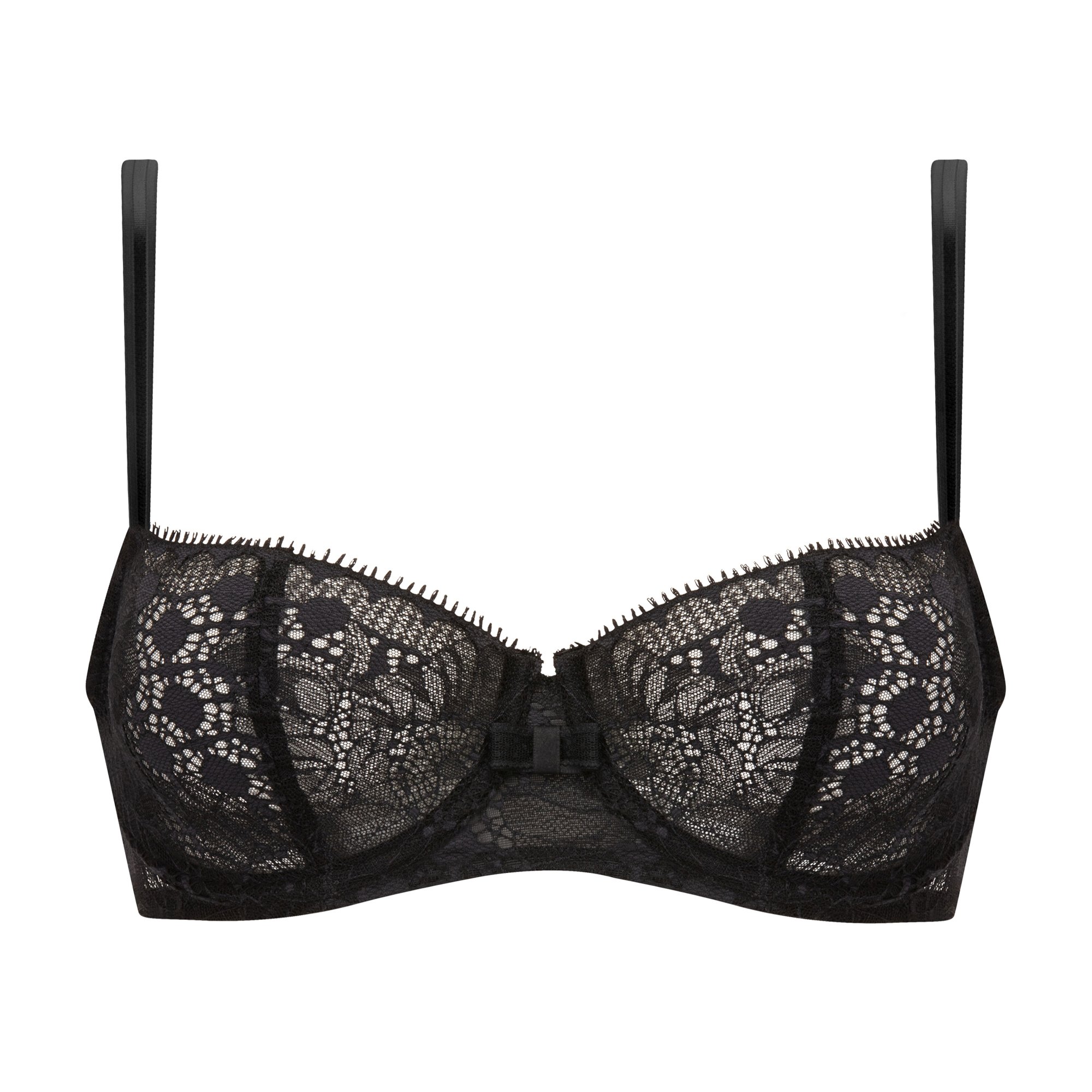 A Fleur De Toi demi-cup bra CHANTELLE Black