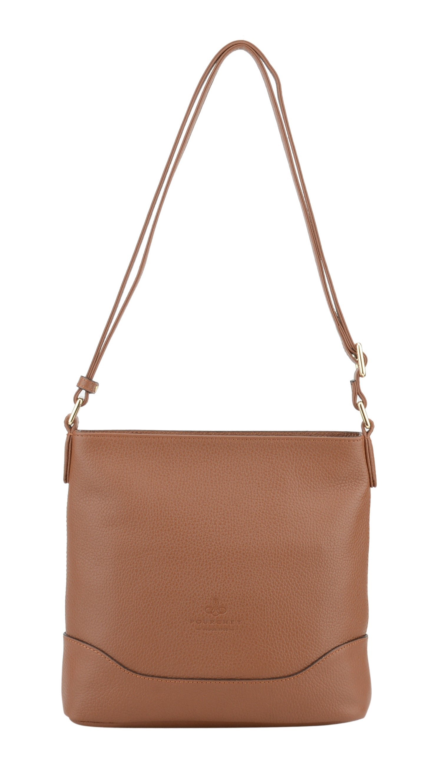 Red crossbody bag POURCHET