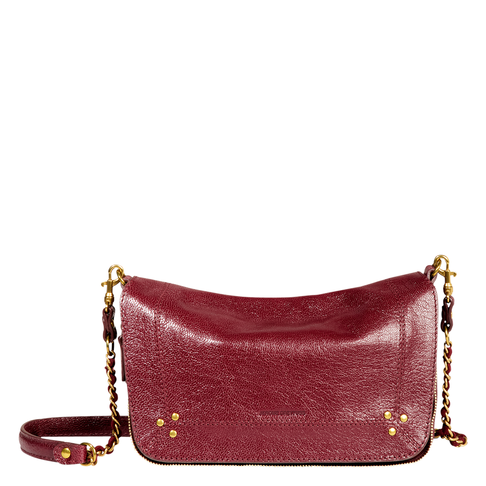 Leather shoulder bag JEROME DREYFUSS