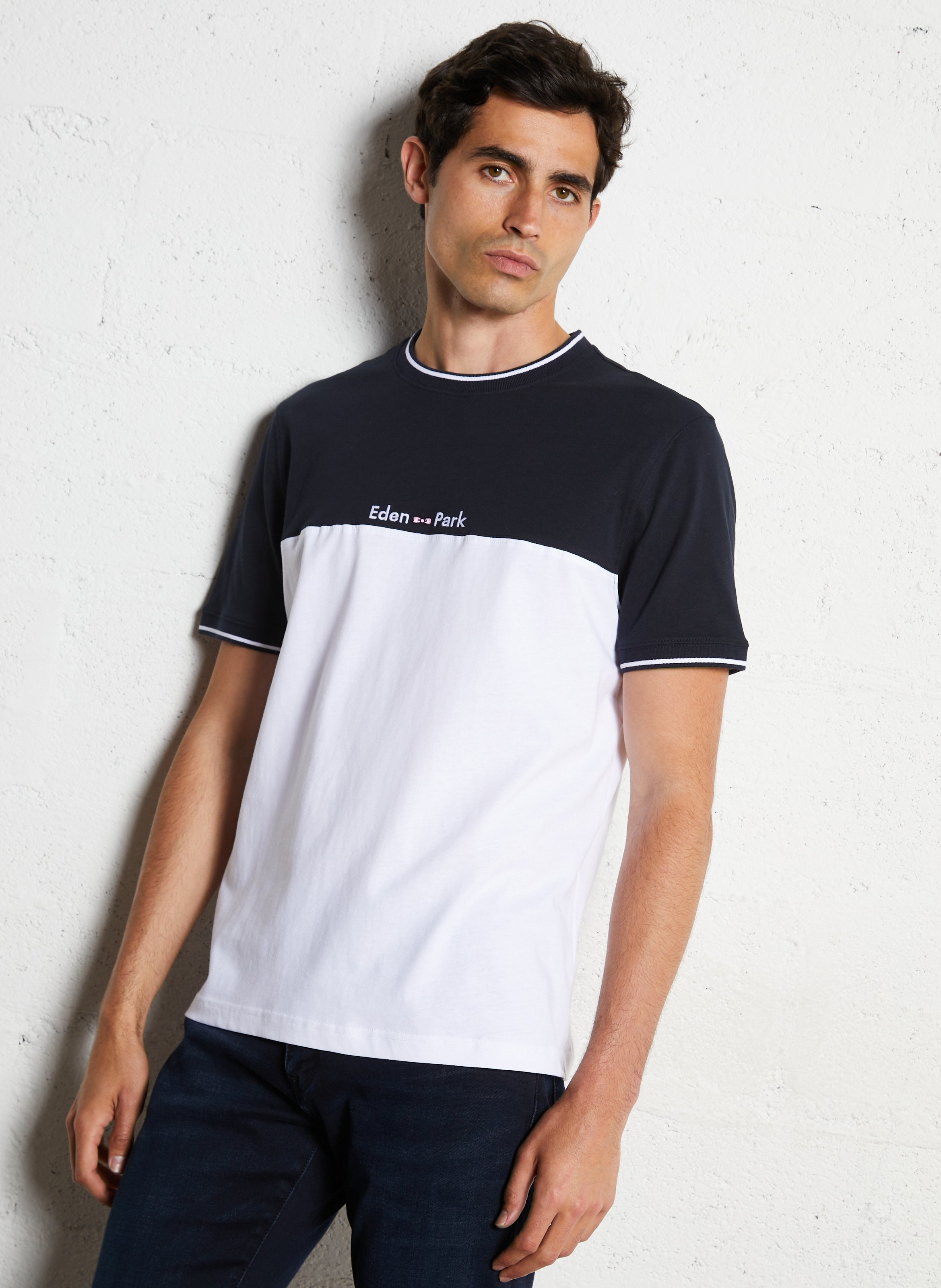 Camiliday round-neck sleeveless cotton top EDEN PARK White