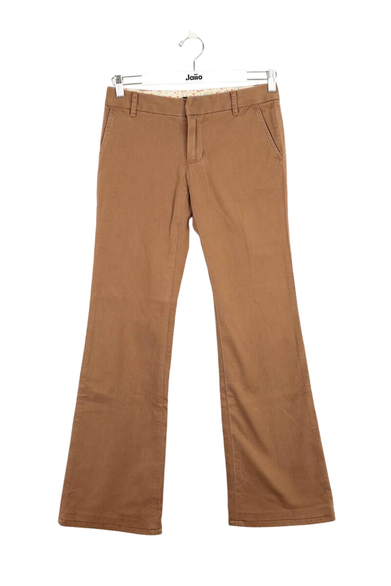 Bootcut cotton pants MARC JACOBS - Seconde Main Brown