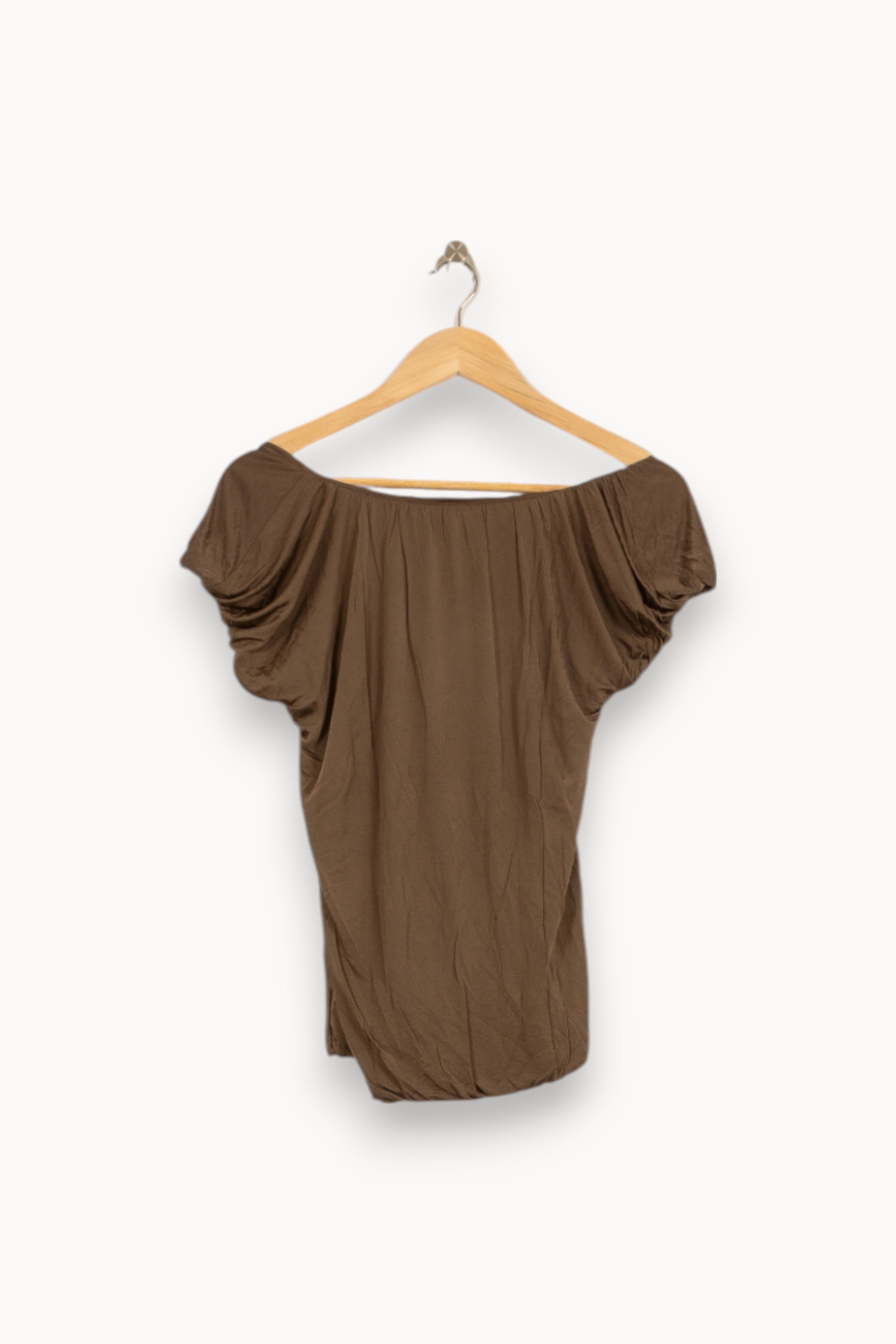 Tommy Badge T-shirt COMPTOIR DES COTONNIERS - Seconde main Beige