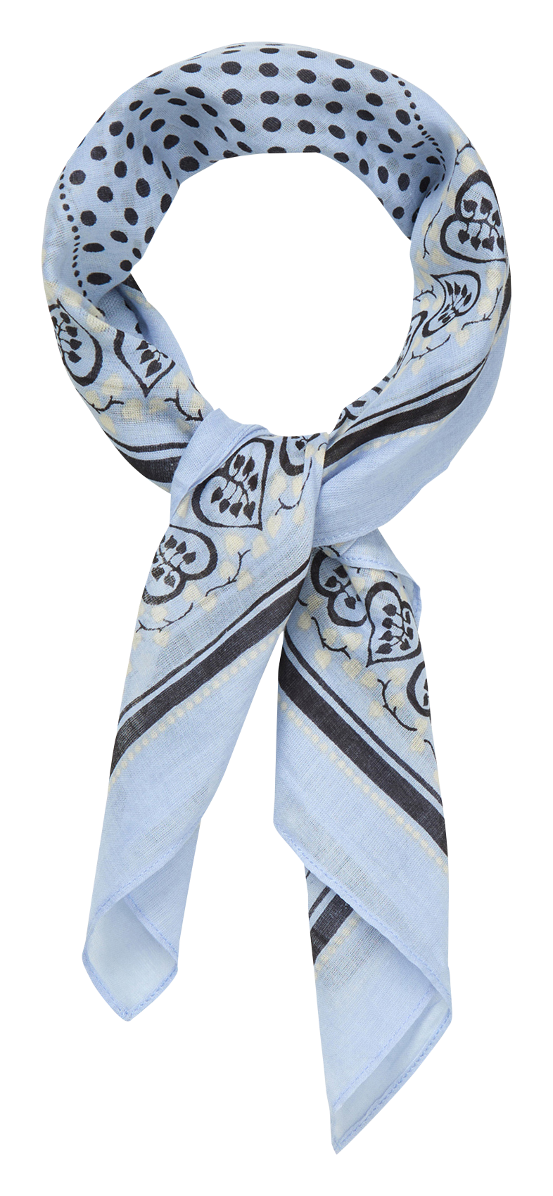 Bedrucktes Baumwolltuch BECKSONDERGAARD Blau