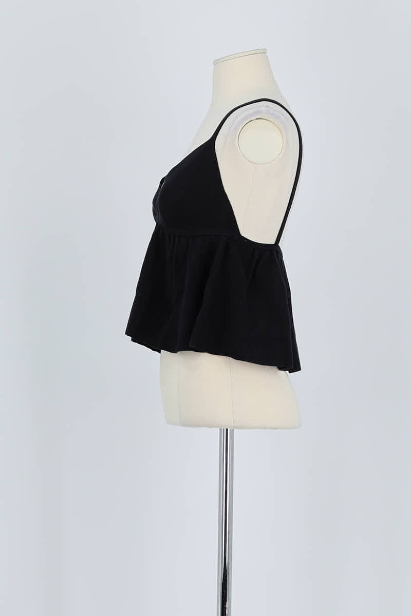 Azawood sleeveless top SEZANE - Seconde main Black