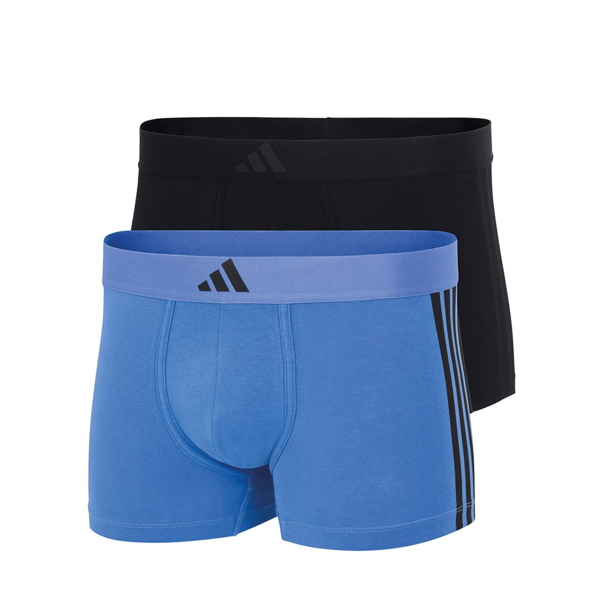 Set of 2 men's active flex cotton 3 stripes adidas sport boxers ADIDAS UNDERWEAR