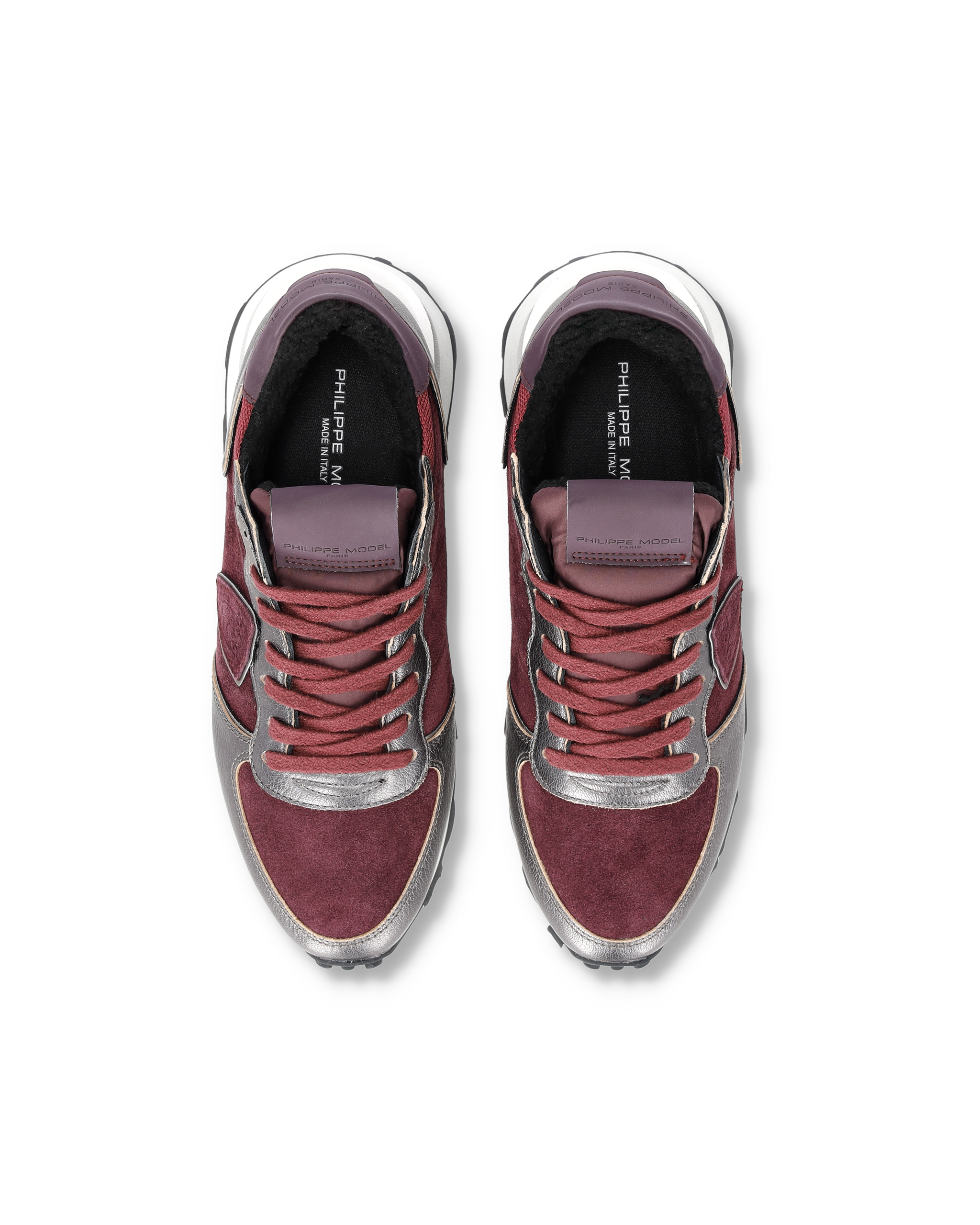 High-top running sneakers PHILIPPE MODEL Red