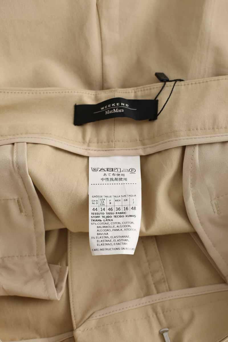 Carrot trousers MAX MARA - Seconde Main Beige