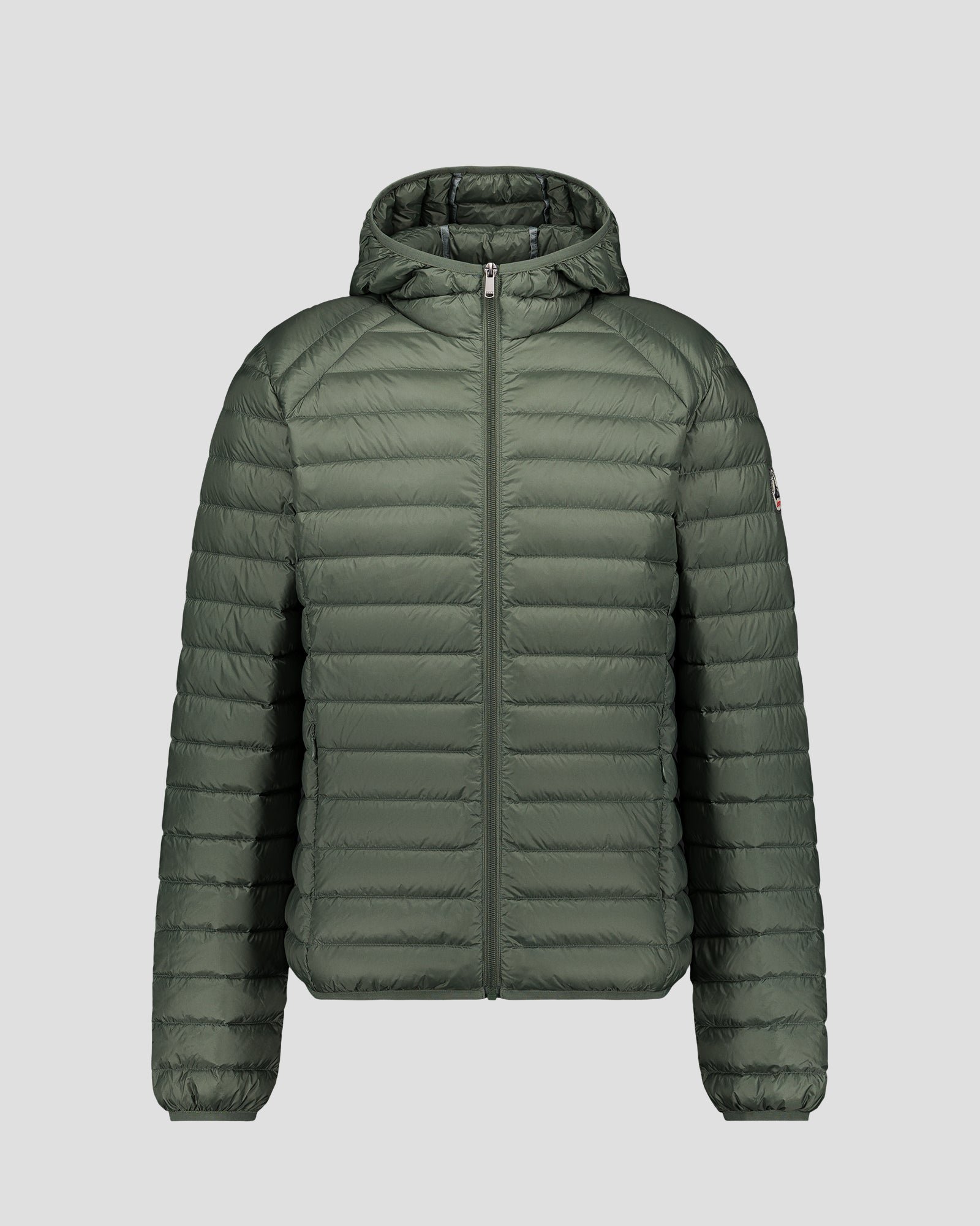 Lightweight hooded puffer jacket nico JOTT Green
