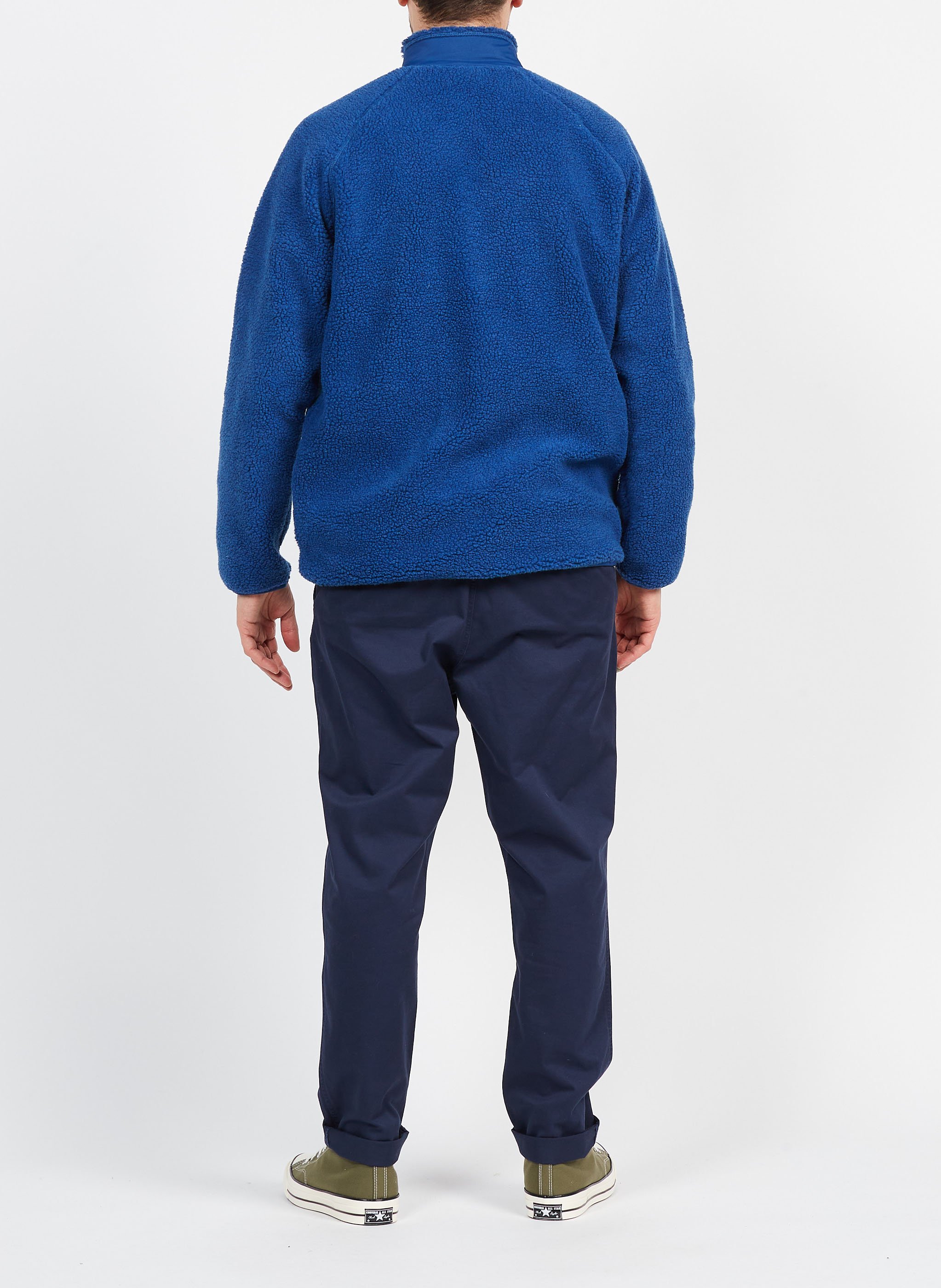 Veste polaire en matière recyclé KNOWLEDGE COTTON APPAREL Bleu