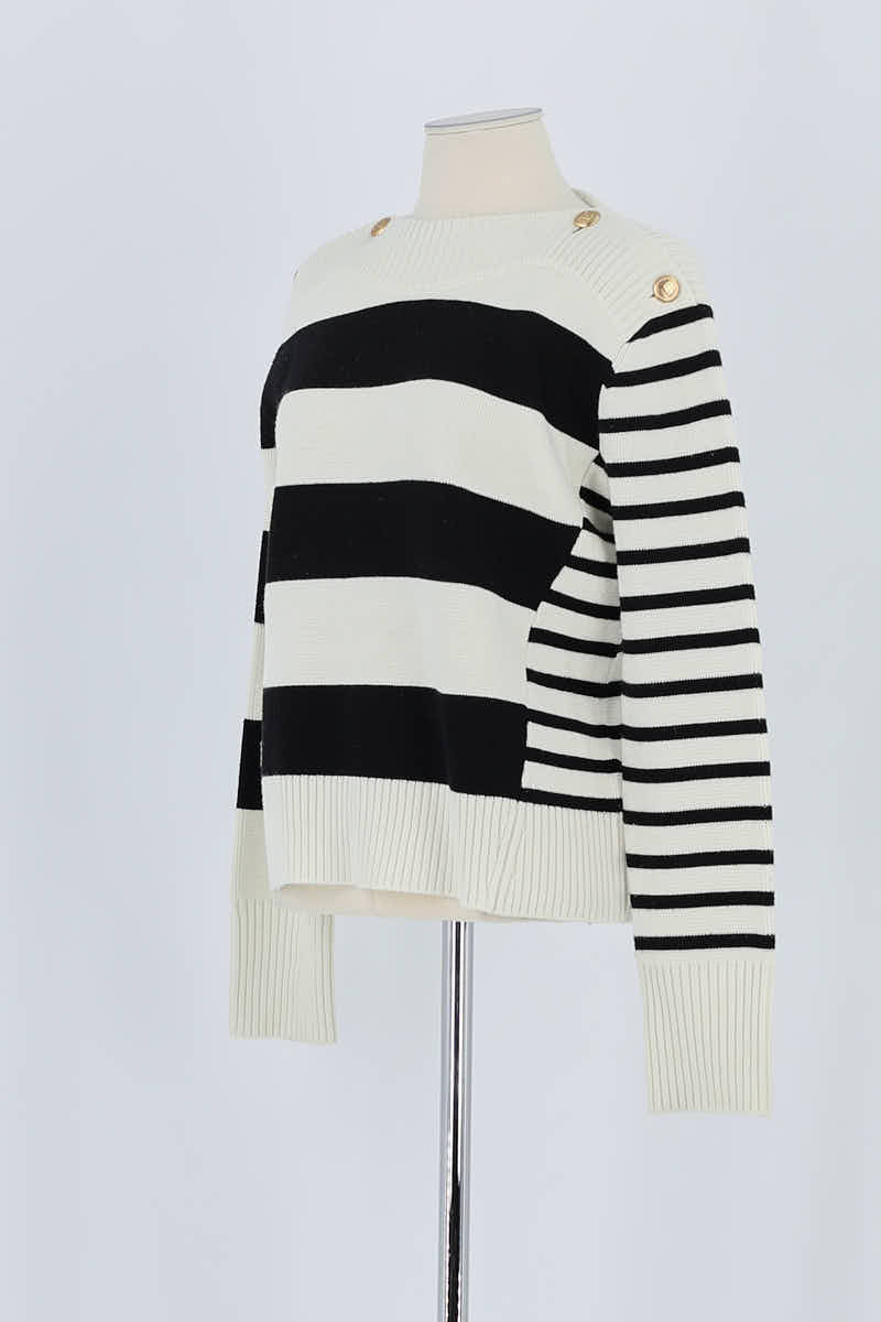 Sweater TARA JARMON - Seconde Main White