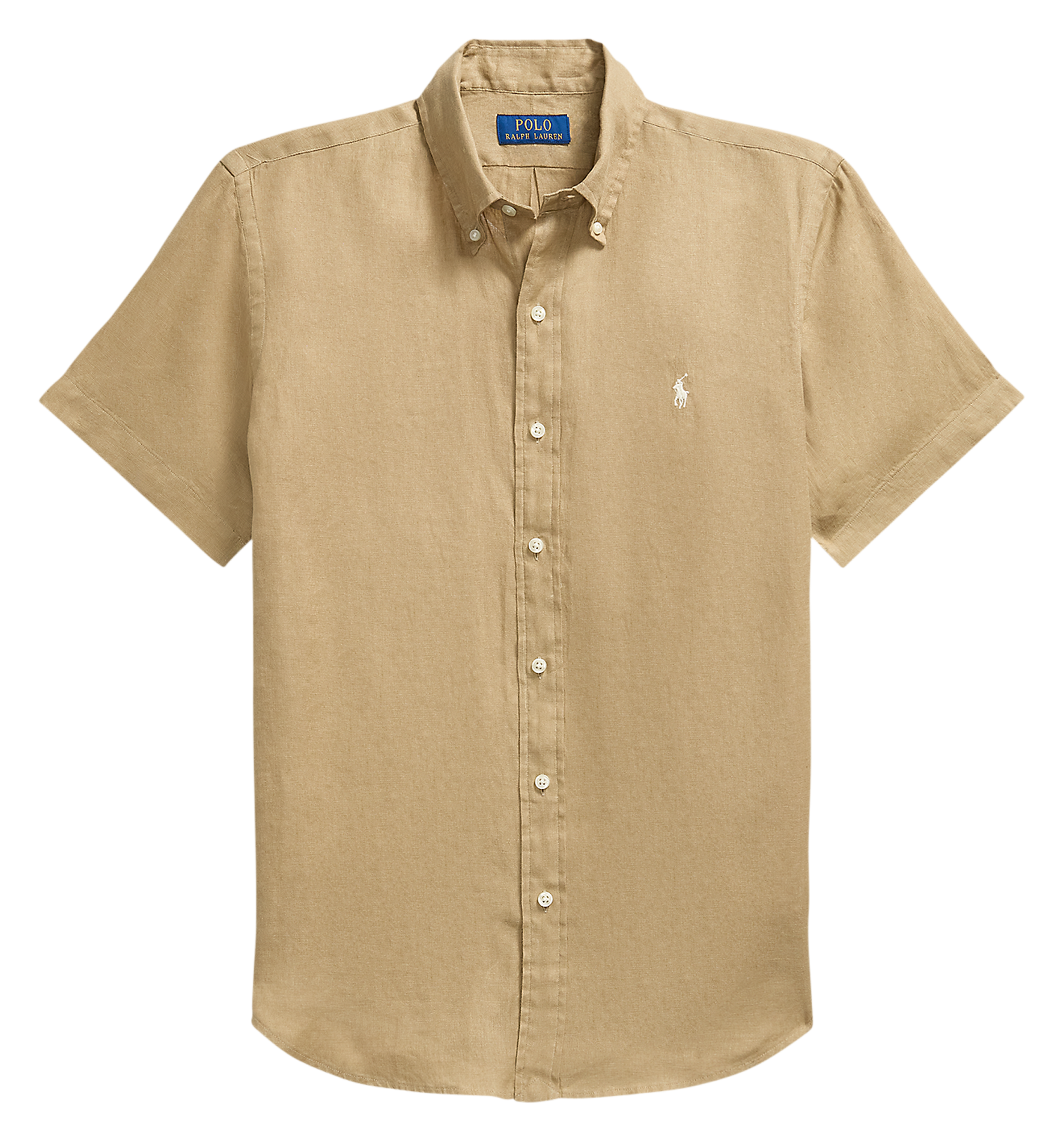 Linnen, regular fit overhemd POLO RALPH LAUREN Beige