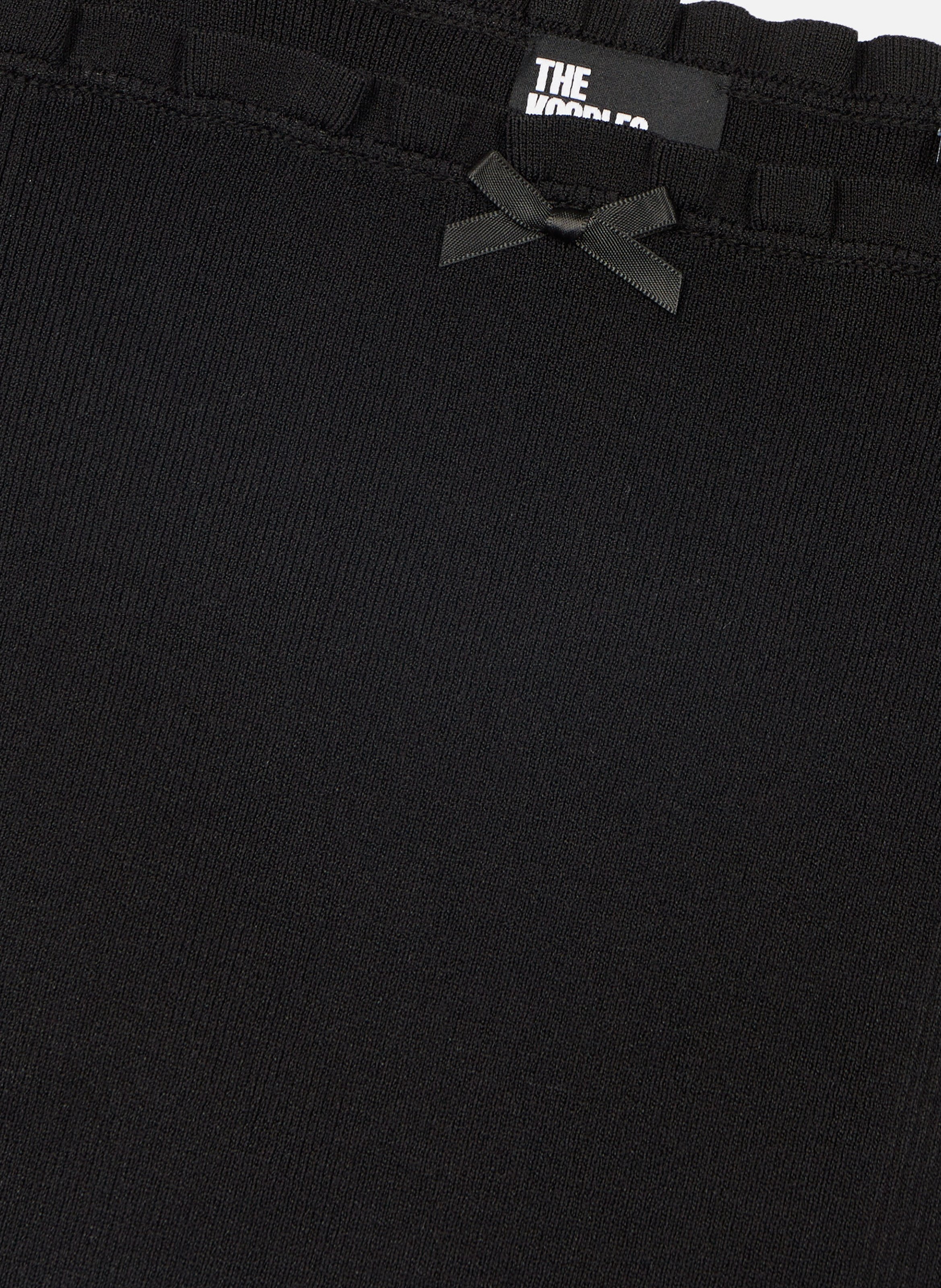 Top en maille smocké THE KOOPLES Noir