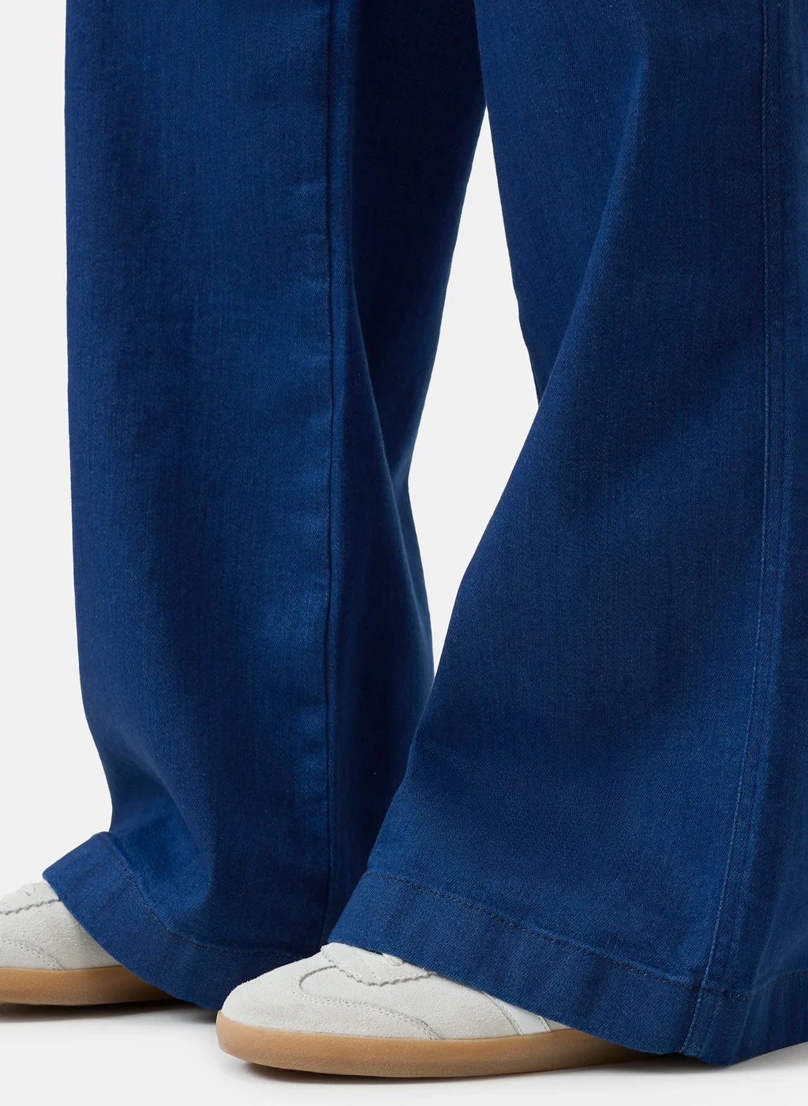 Jean large en coton mélangé CLOSED Bleu