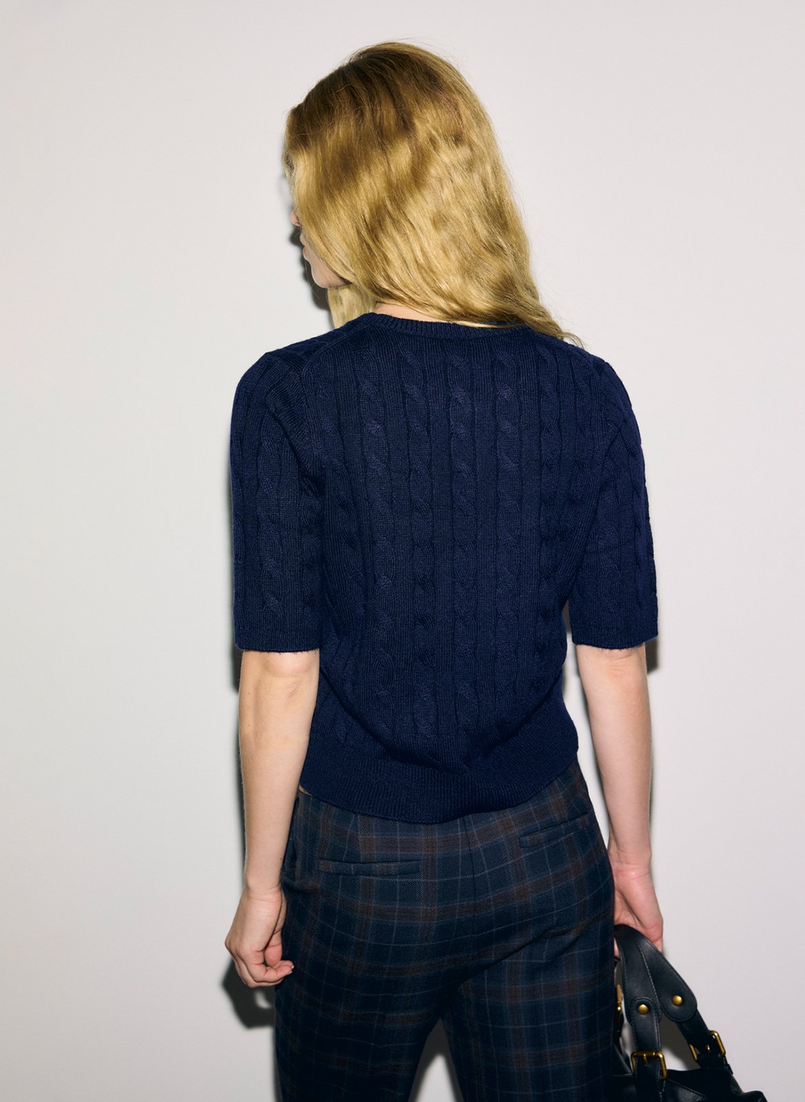 Pull en laine mélangée GERARD DAREL Bleu
