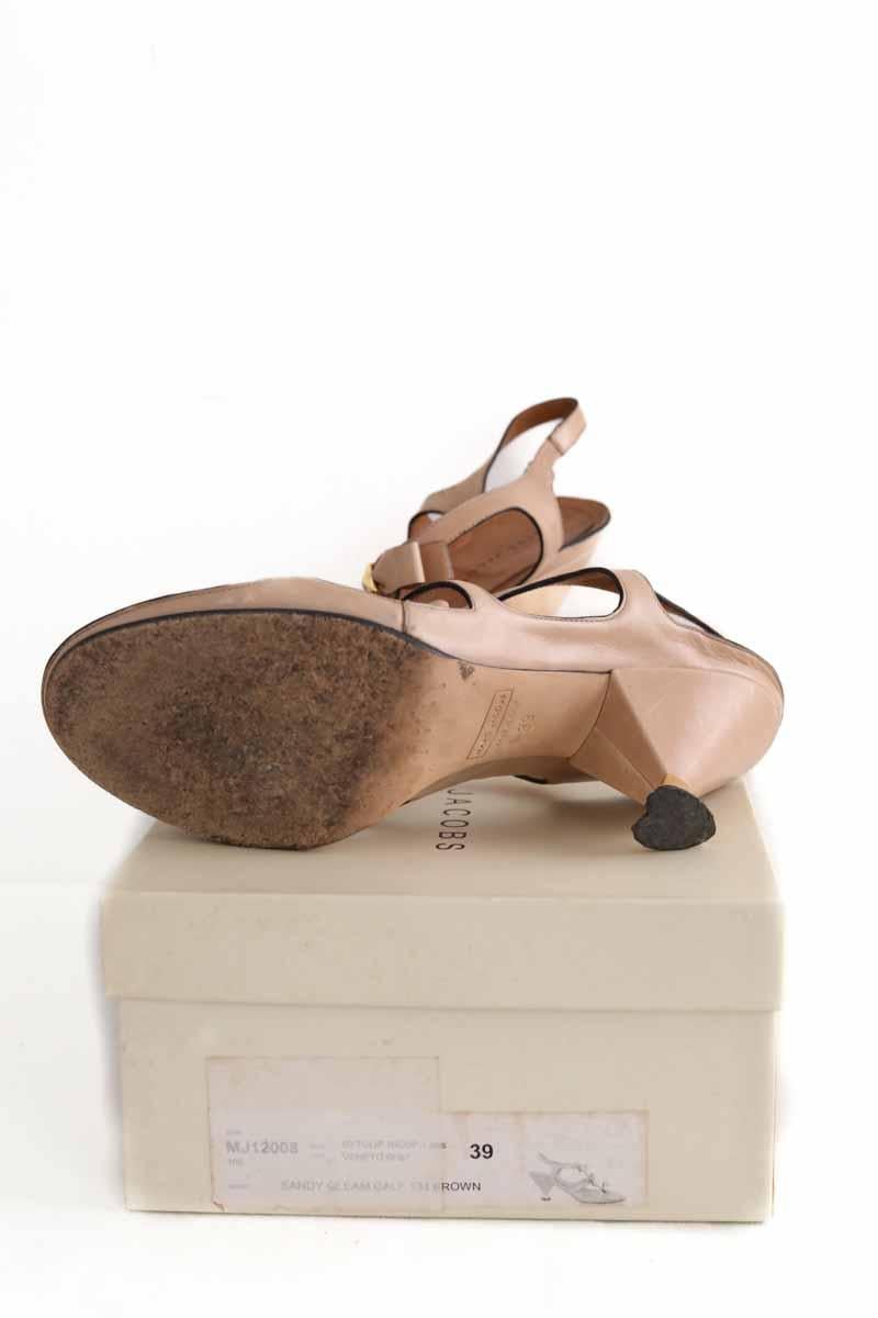 Talons MARC JACOBS - Seconde Main Beige