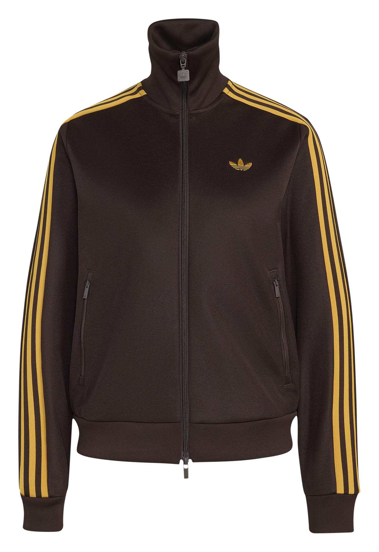 Jacke aus Baumwoll-Mix mit Stehkragen ADIDAS Braun