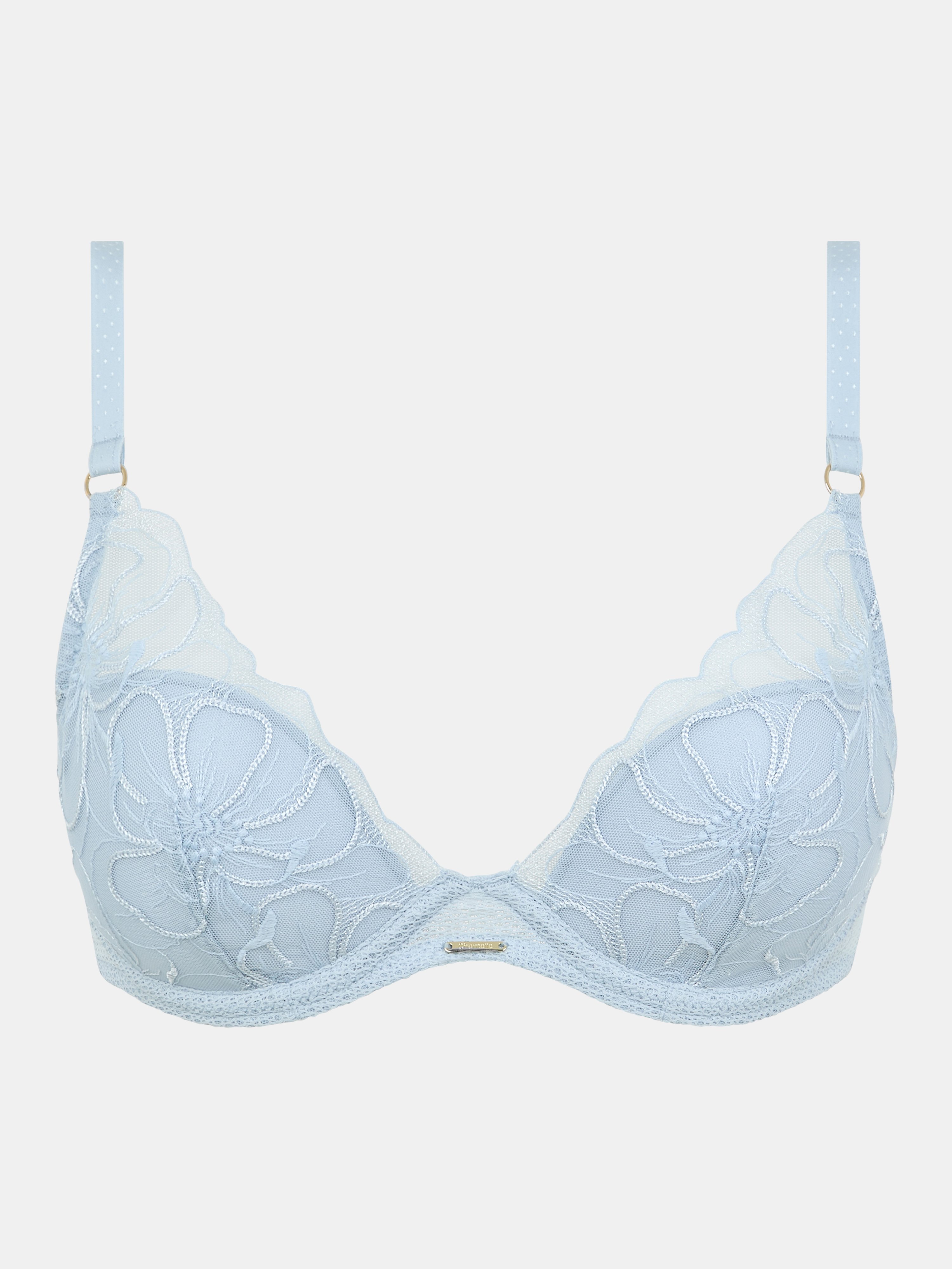 Plunge cup bra CHANTELLE Blue