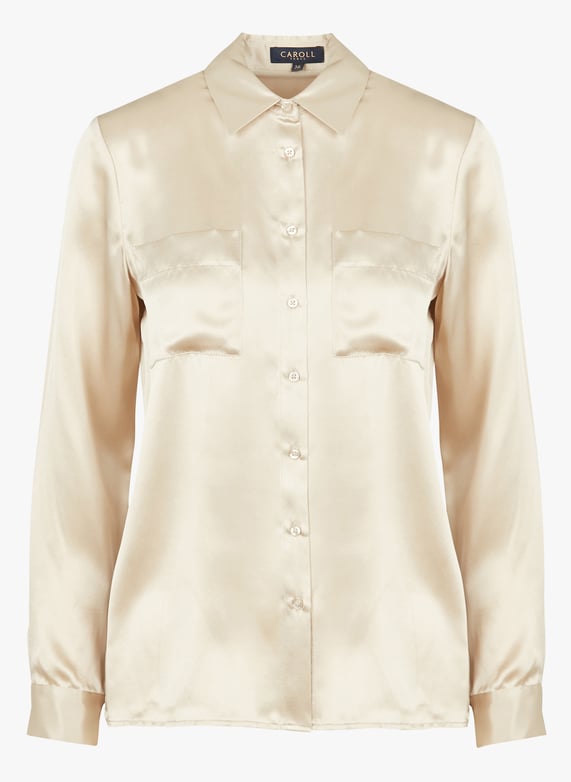 Caroll chemise soie sale