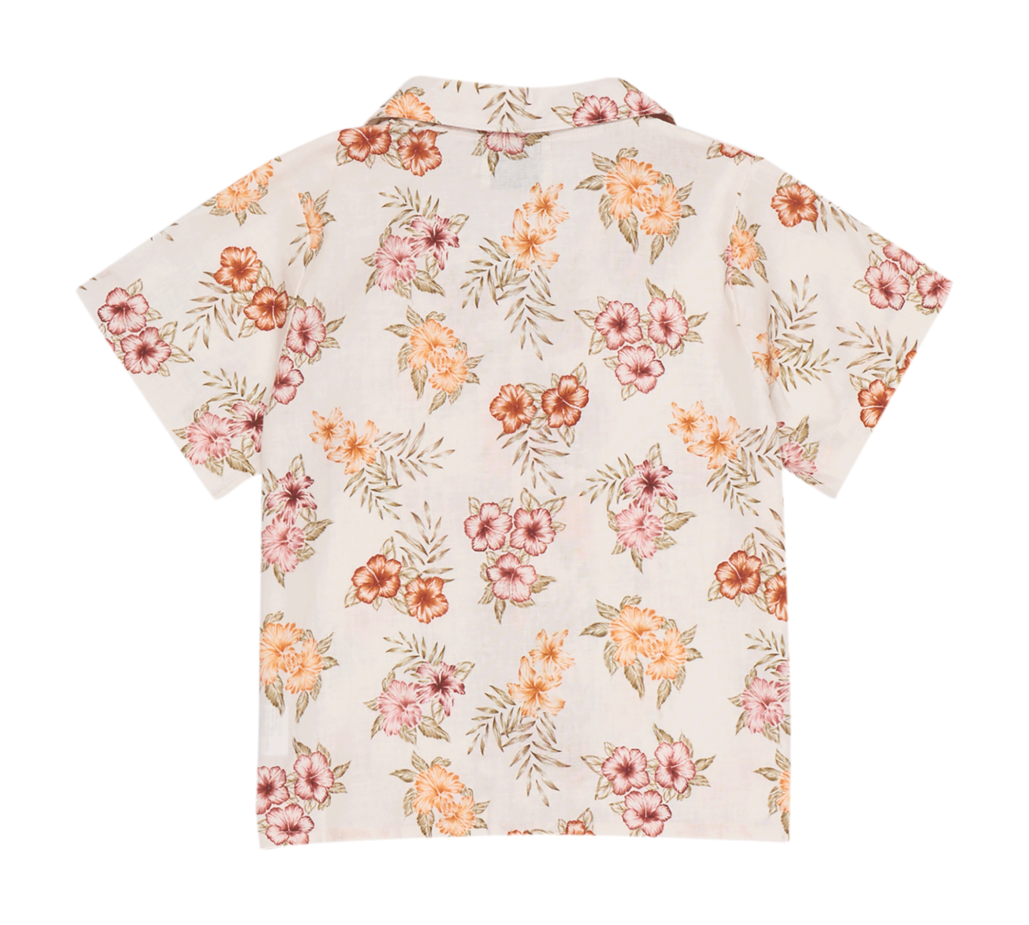 Straight floral print shirt Multicolored