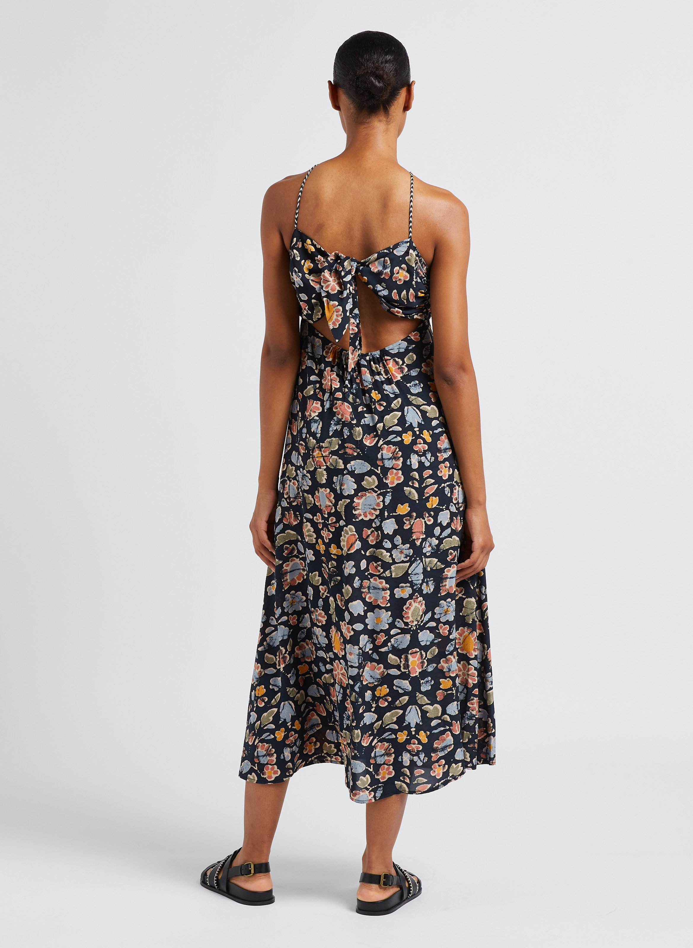 Long Printed Backless Dress Carlie Song Sessun Women Place des