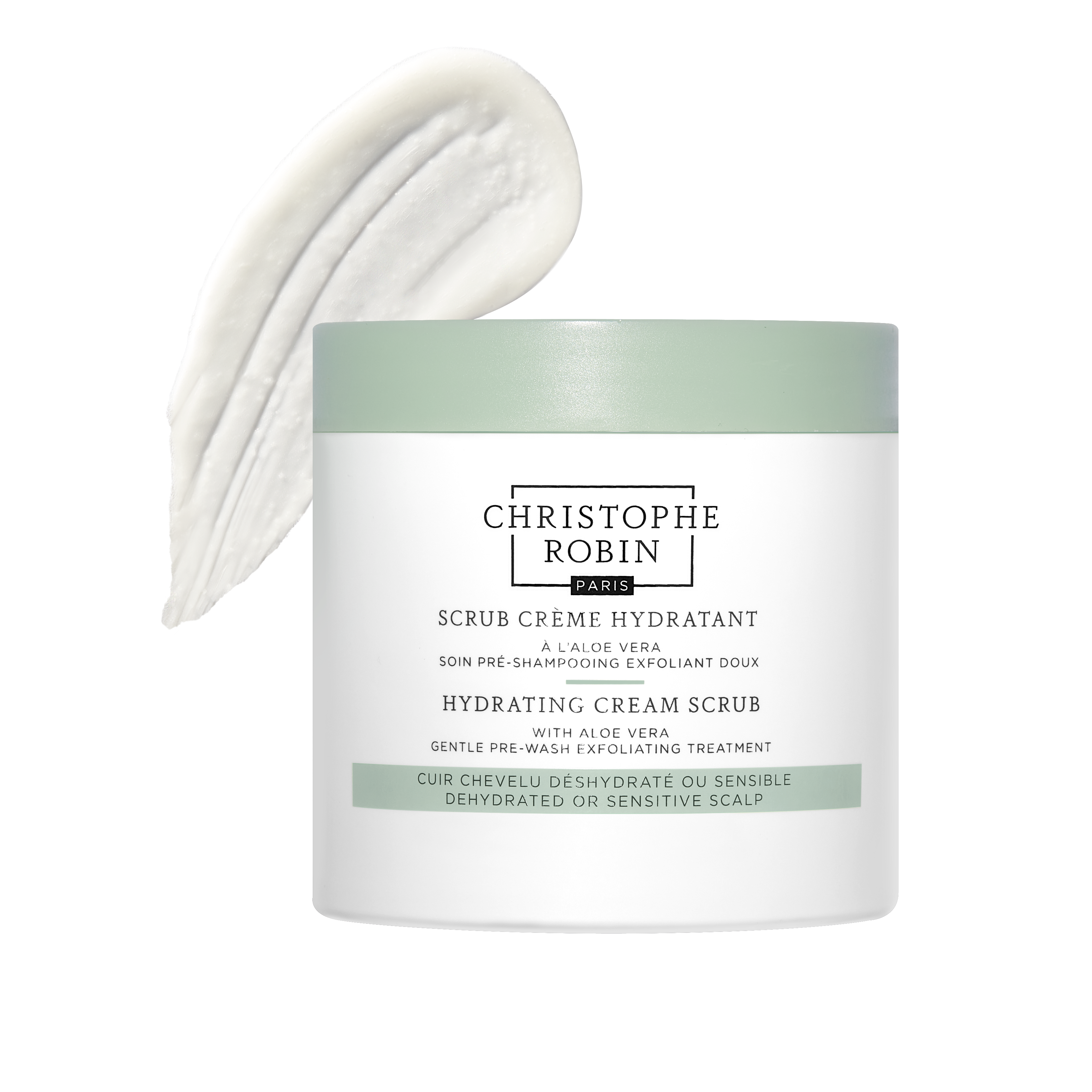 Scrub crème hydratant à l'aloe vera CHRISTOPHE ROBIN No color