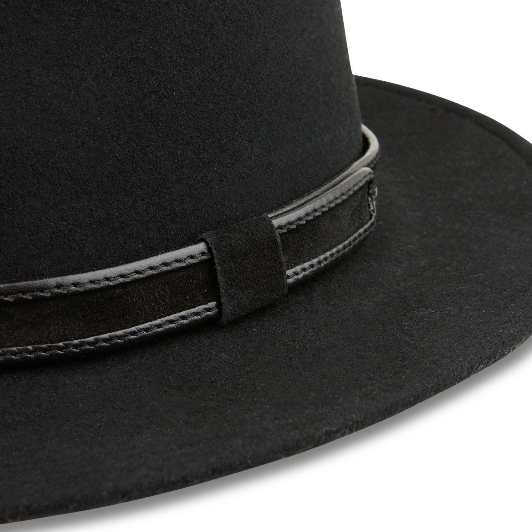 Wollfilz-Hut SAISON 1865 Schwarz