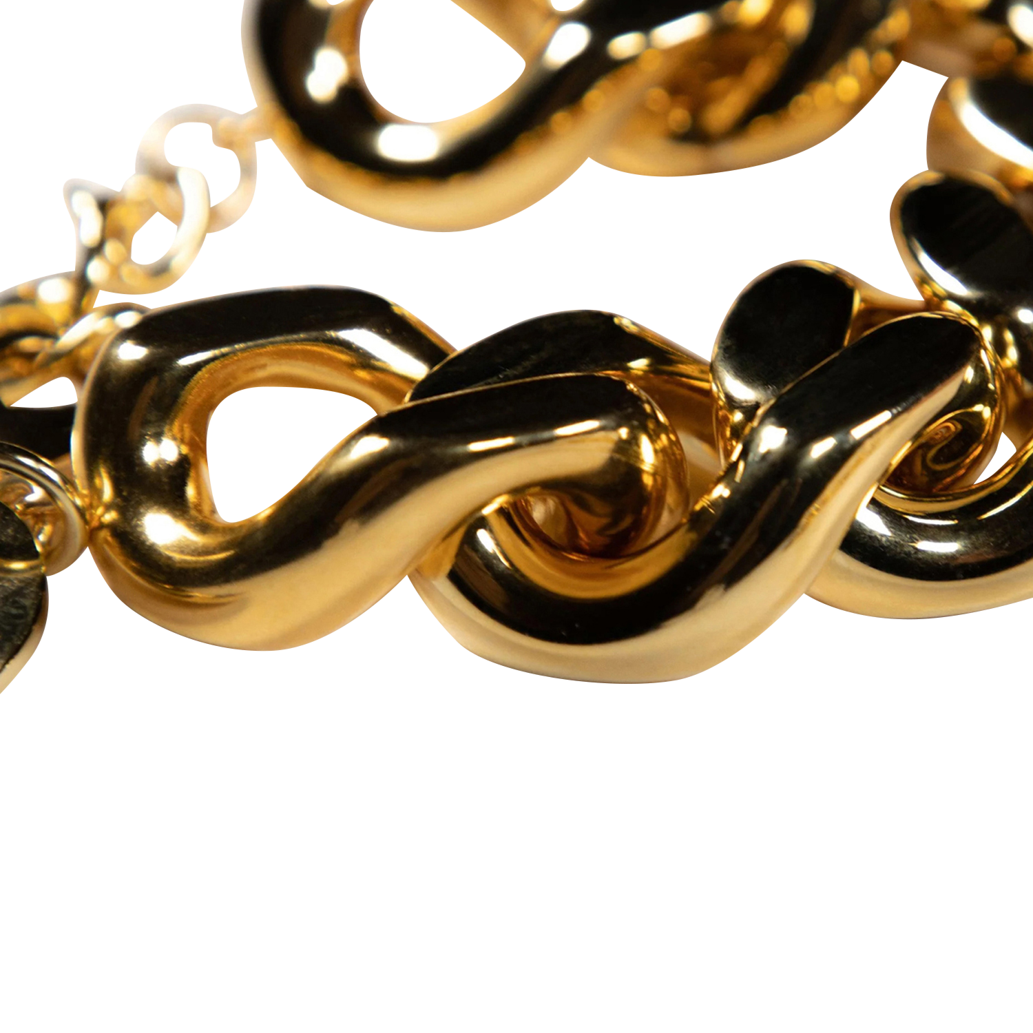 Armband mit flacher Kette VANESSA BARONI Golden