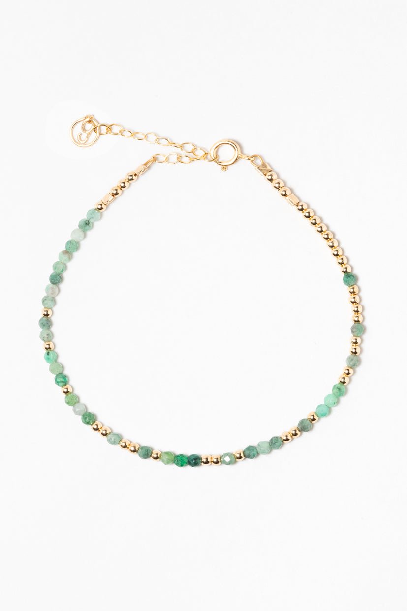 Bracelet - Emerald YAY Green