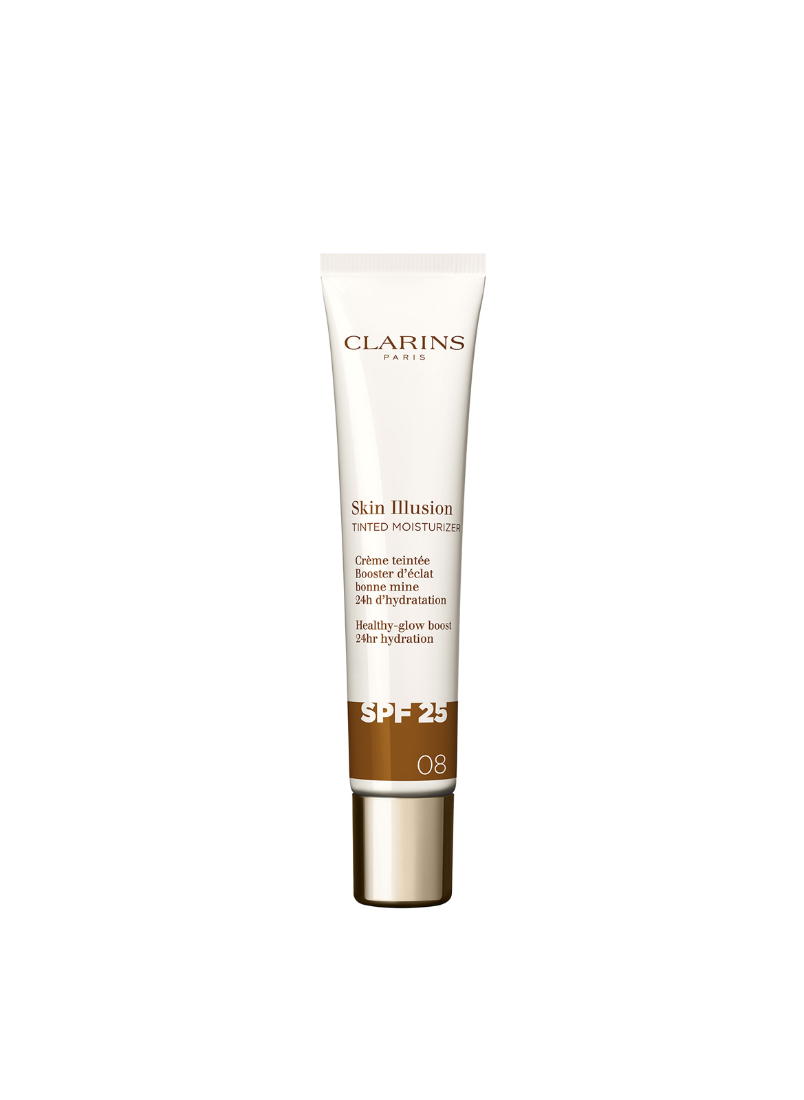 Skin Illusion Tinted Moisturizer SPF25 - Crème teintée booster d'éclat CLARINS 08