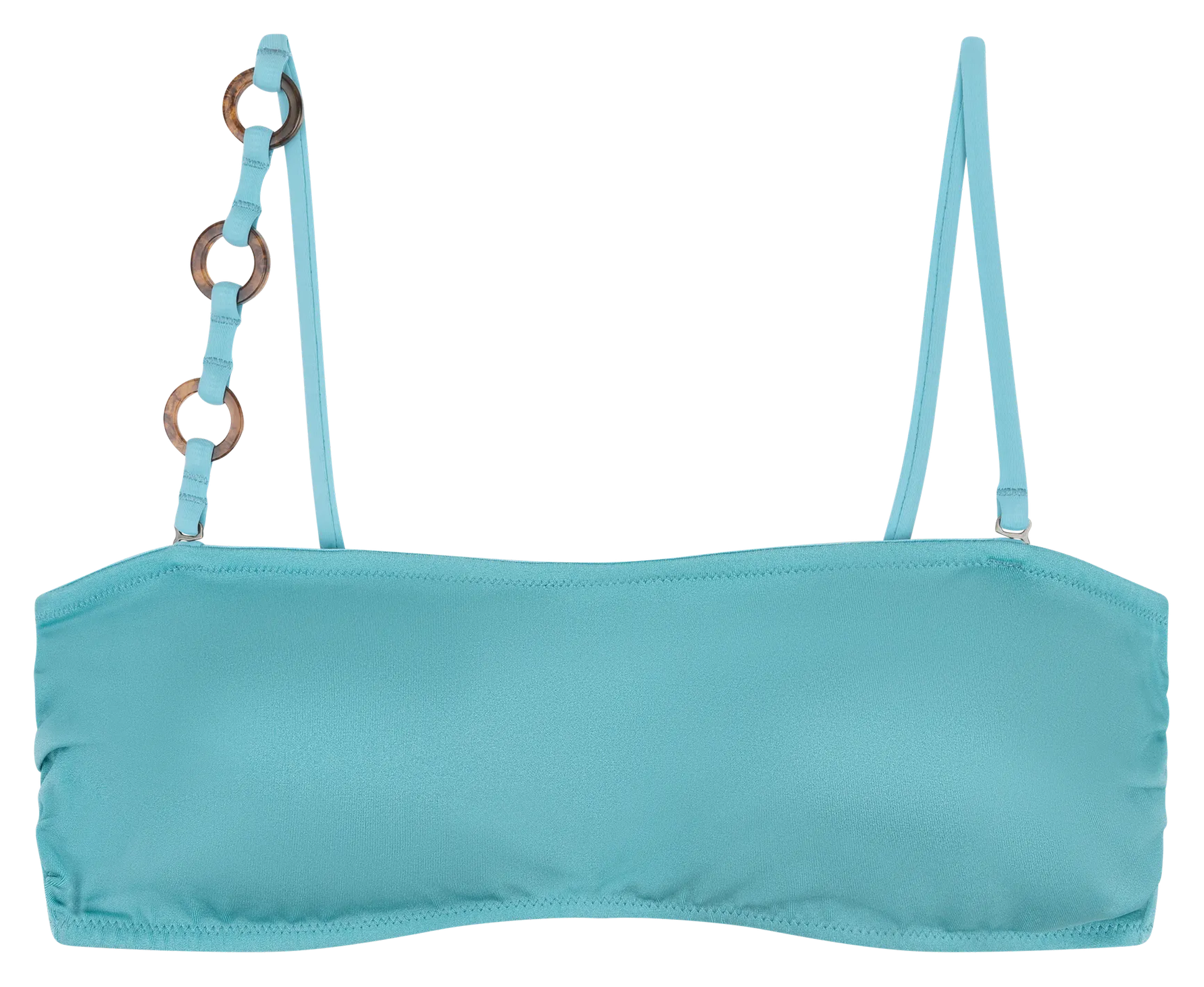 Haut de bikini en fibres recyclées mélangées LOVE STORIES Bleu