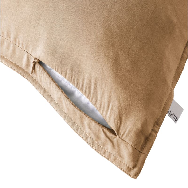 Cotton percale pillow case L'EFFET PAPILLON Multicolored