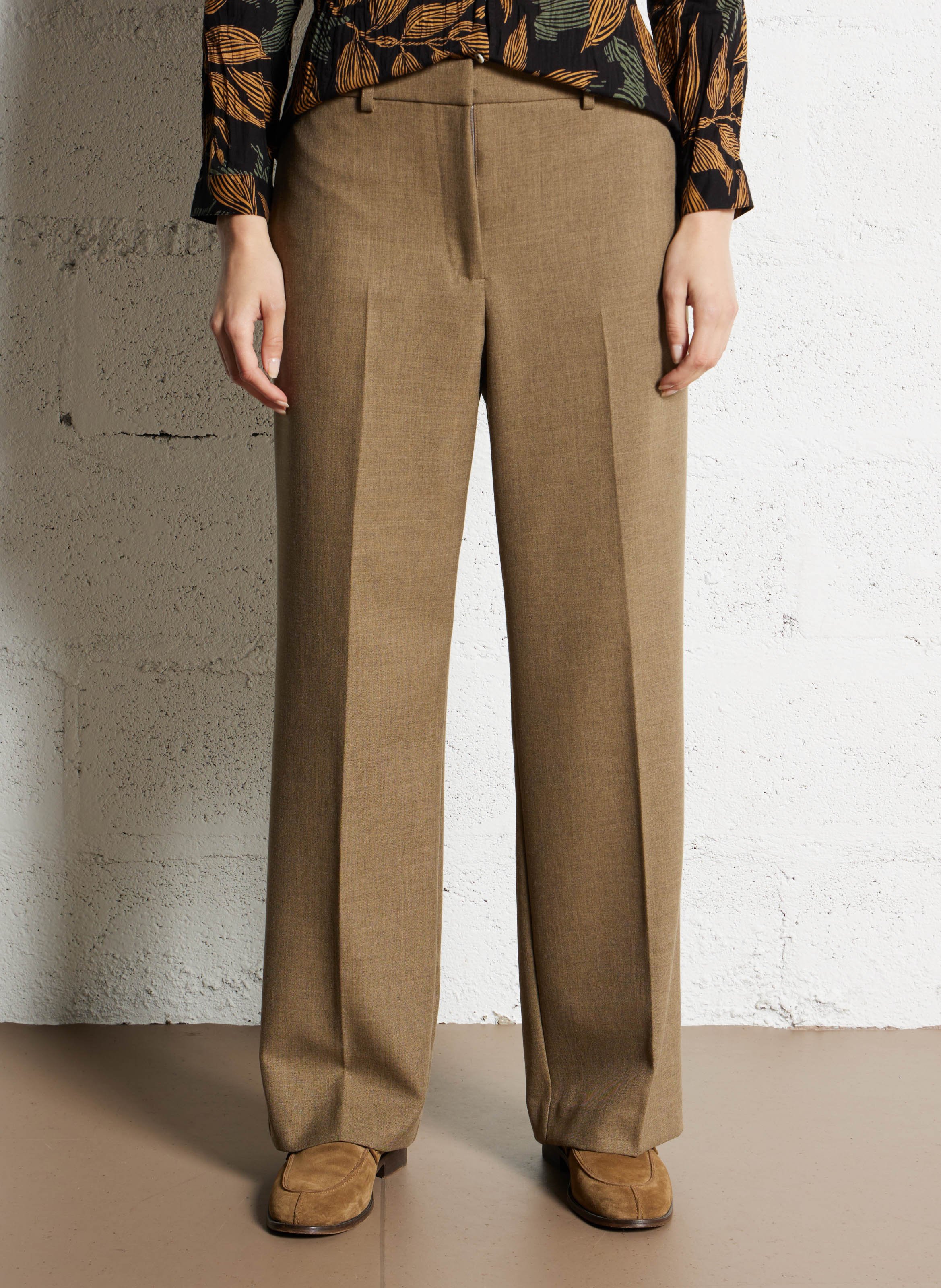 Mid-waist straight-leg pants NICE THINGS