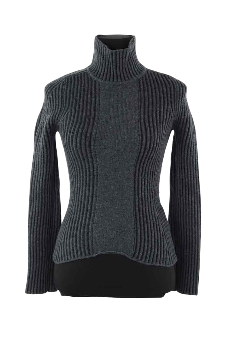 Wool sweater MONCLER - Seconde Main Grey